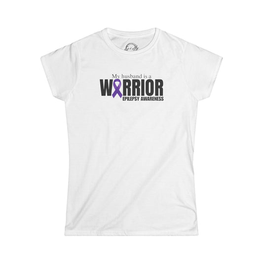My Husband is a Warrior | Epilepsy Awareness Warrior Tee