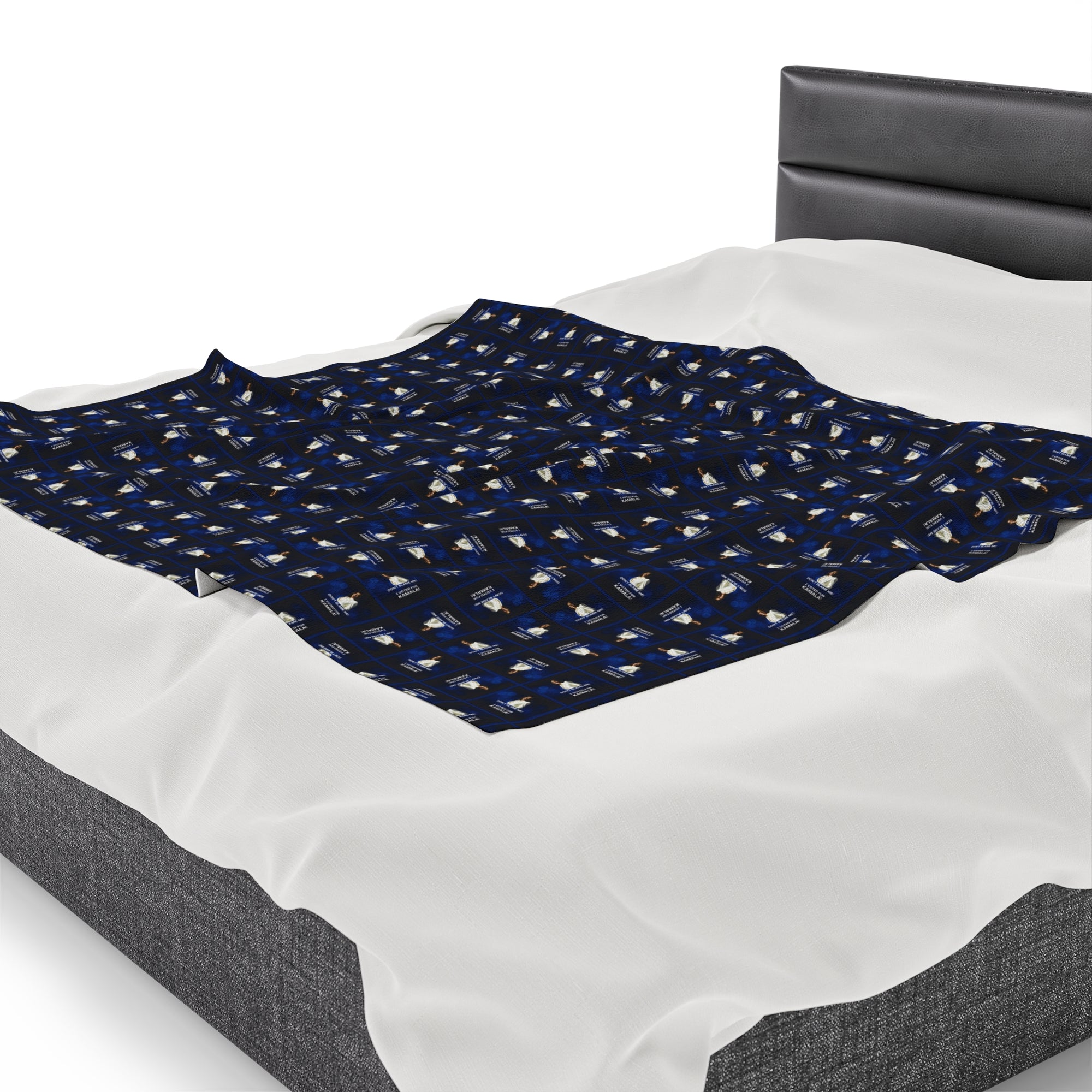 Don't Blame Me Voted for Kamala Velveteen Plush Blanket