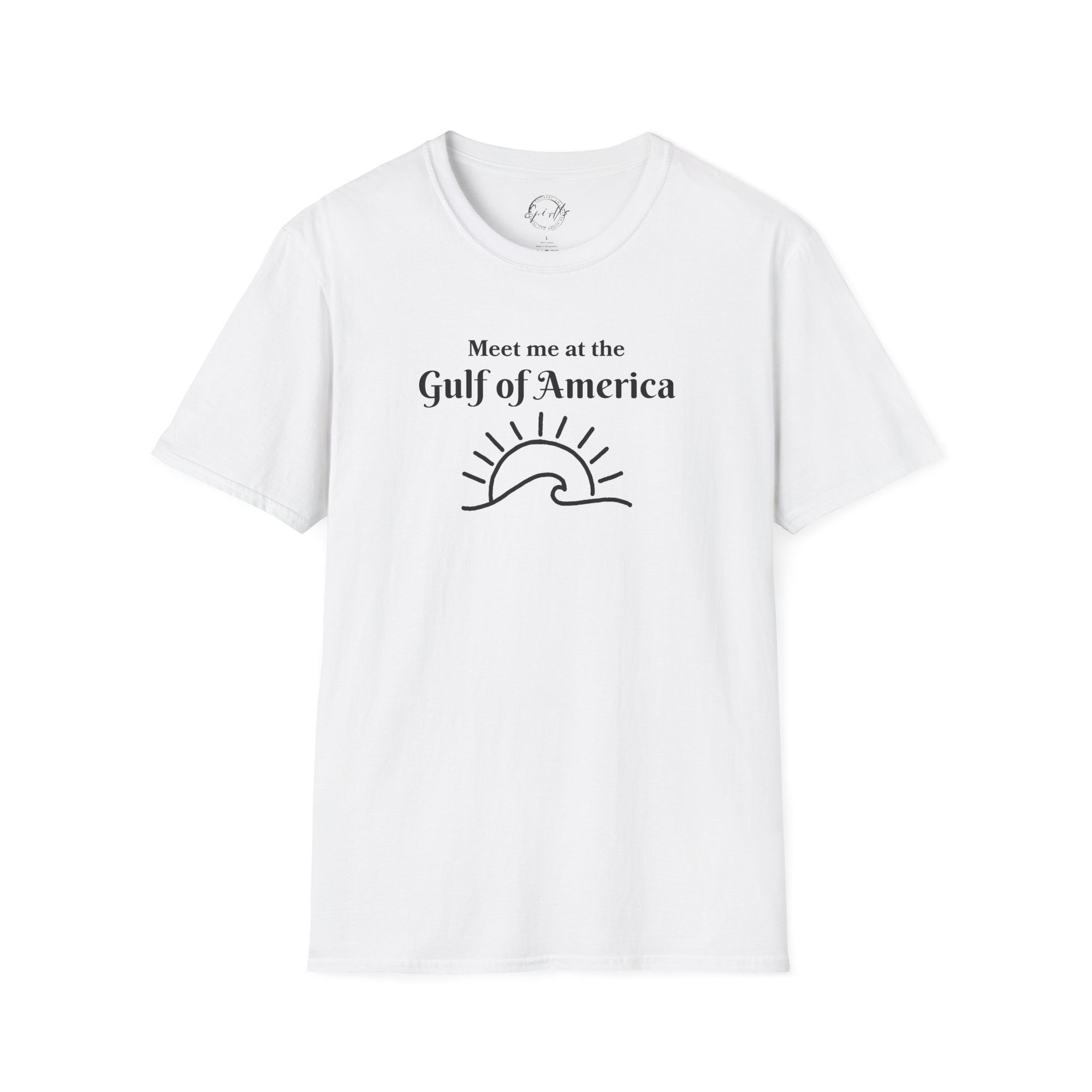 Meet Me at the Gulf Graphic T-Shirt - Perfect for Beach Lovers