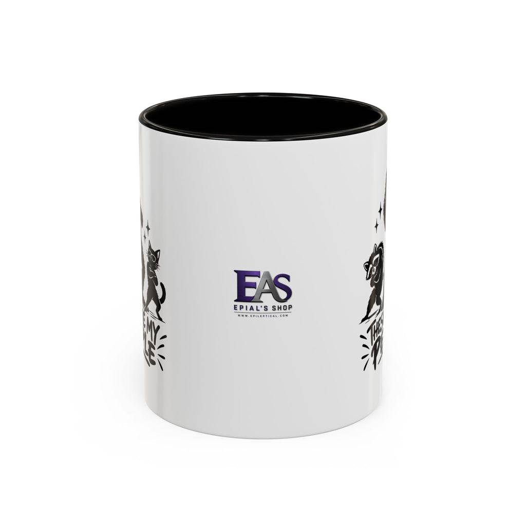 These Are My People Bigfoot, Raccoon & Cat Accent Coffee Mug | 11oz & 15oz