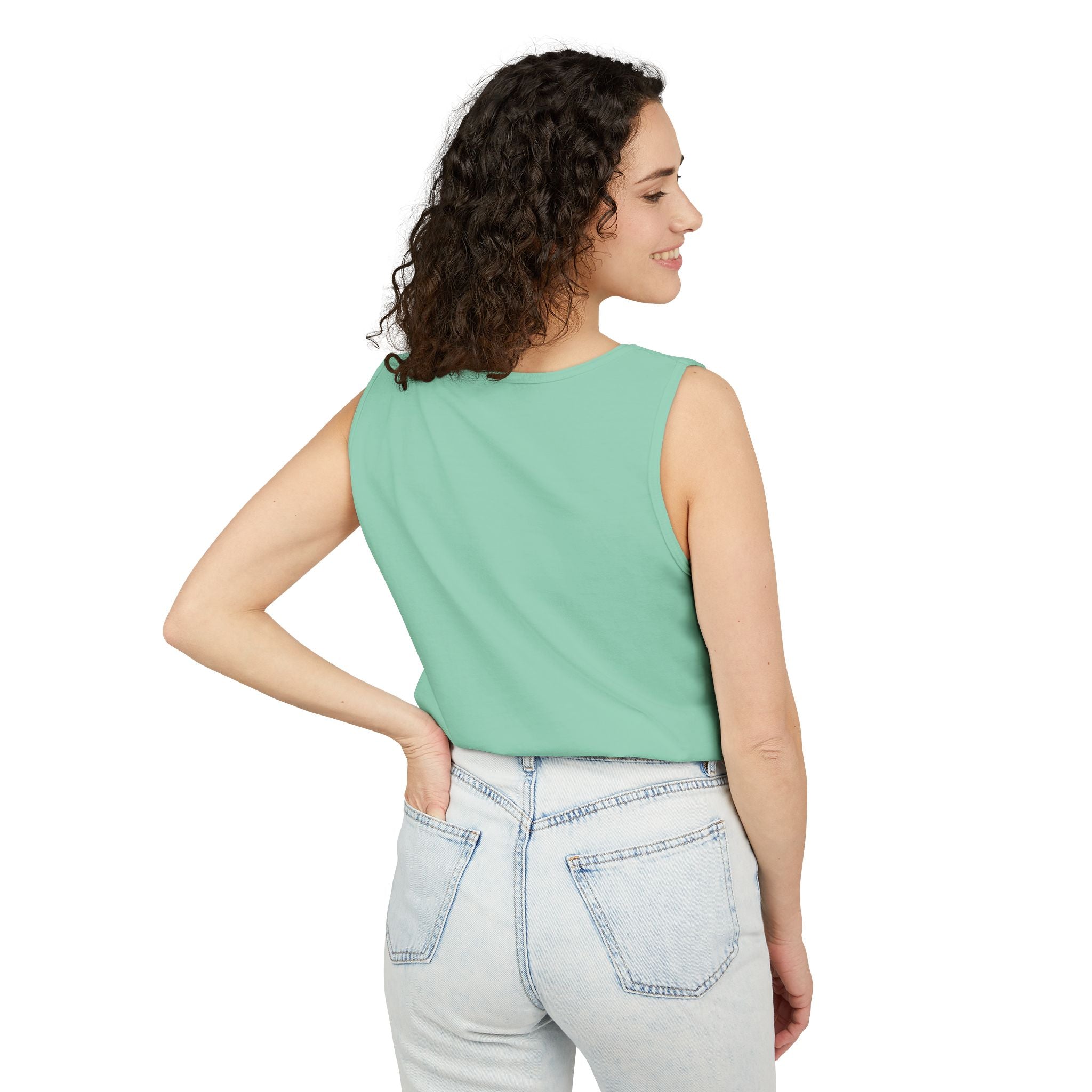 Emotionally Taxed Citizen Garment-Dyed Tank Top | Vintage Parody Cotton Tank