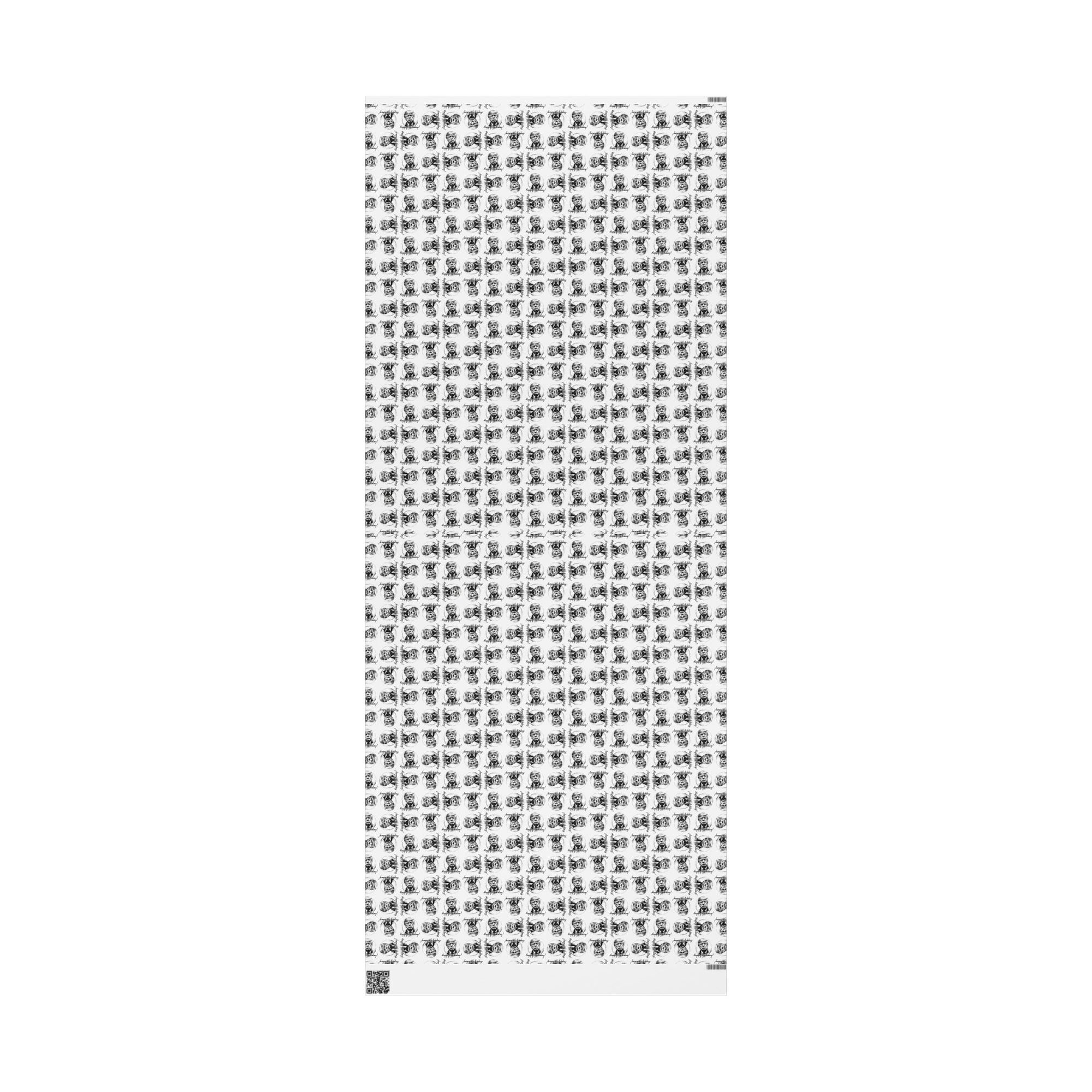 Whimsical Trump Happy Birthday Wrapping Paper