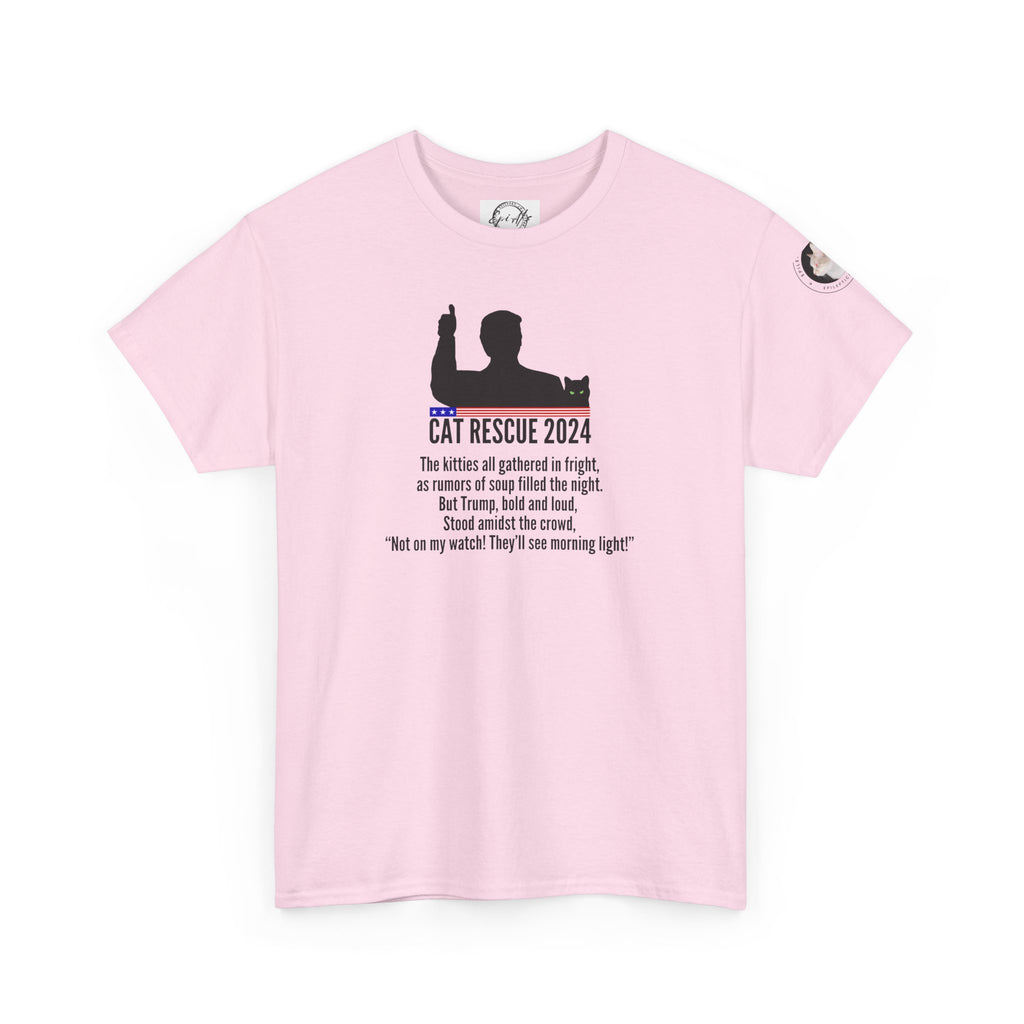 Cat Rescue 2024 Unisex Heavy Cotton Tee