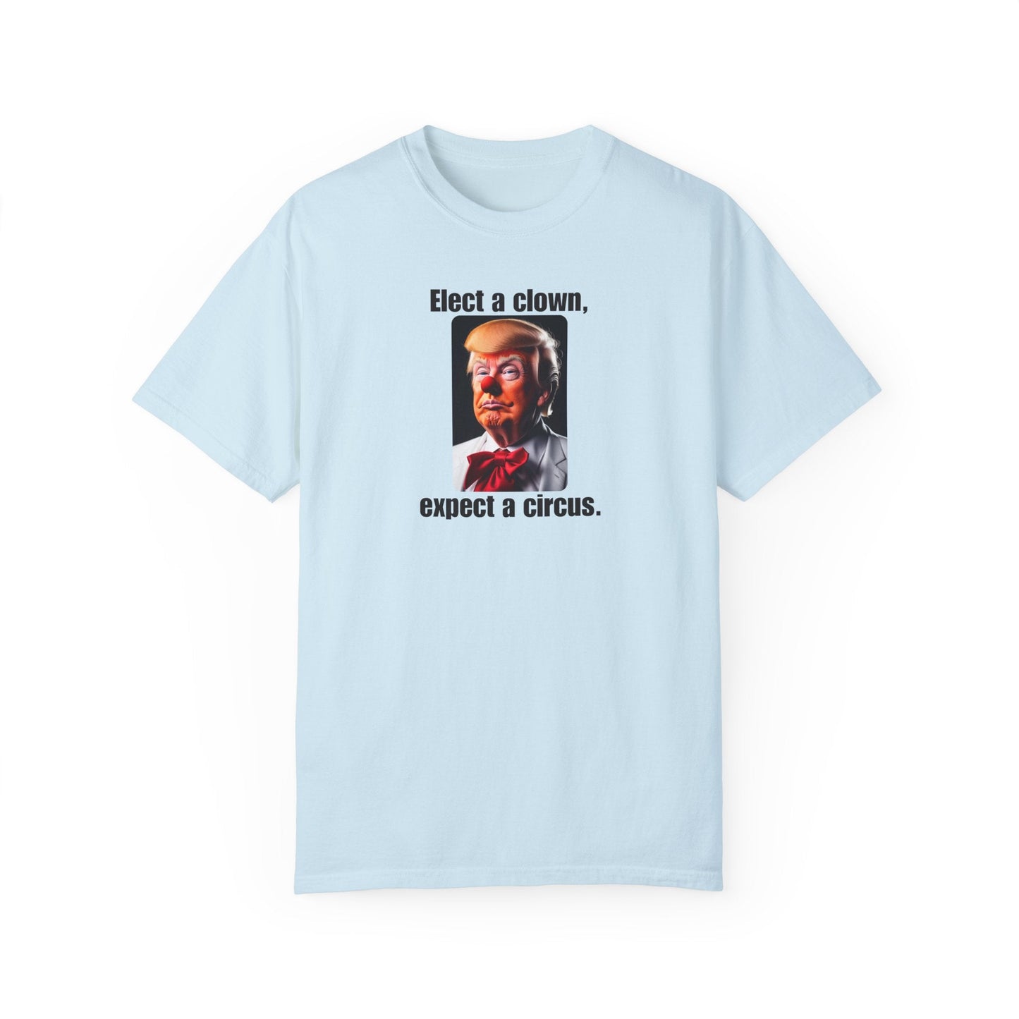 Humorous Political T-Shirt - 'Elect a Clown, Expect a Circus' Printify