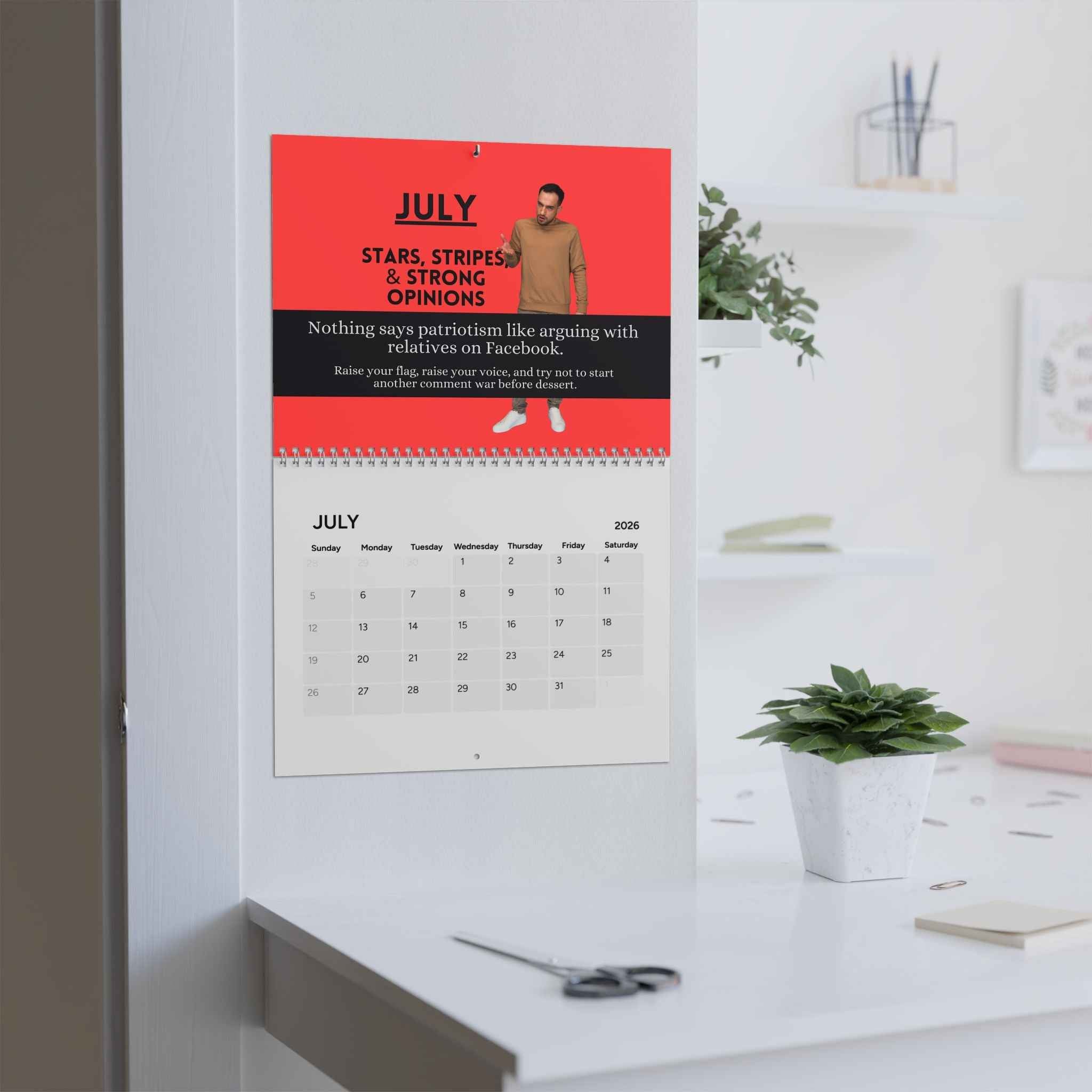 Political Humor Calendar 2026: Twelve Months of Nonsense
