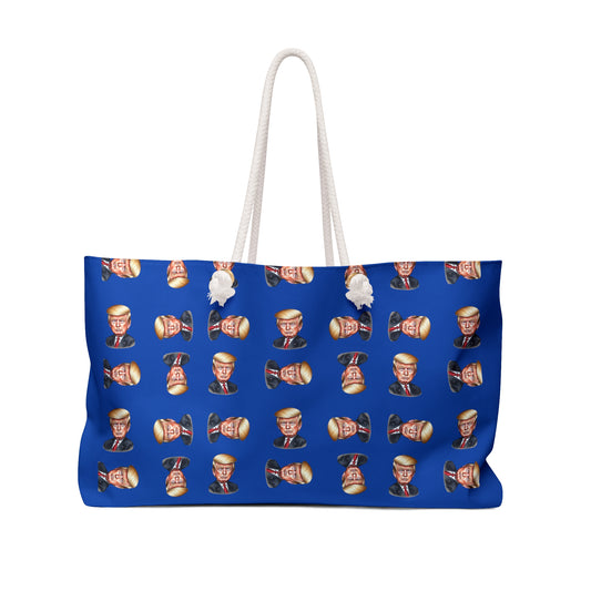 Vibrant Trump Blue Weekender Bag