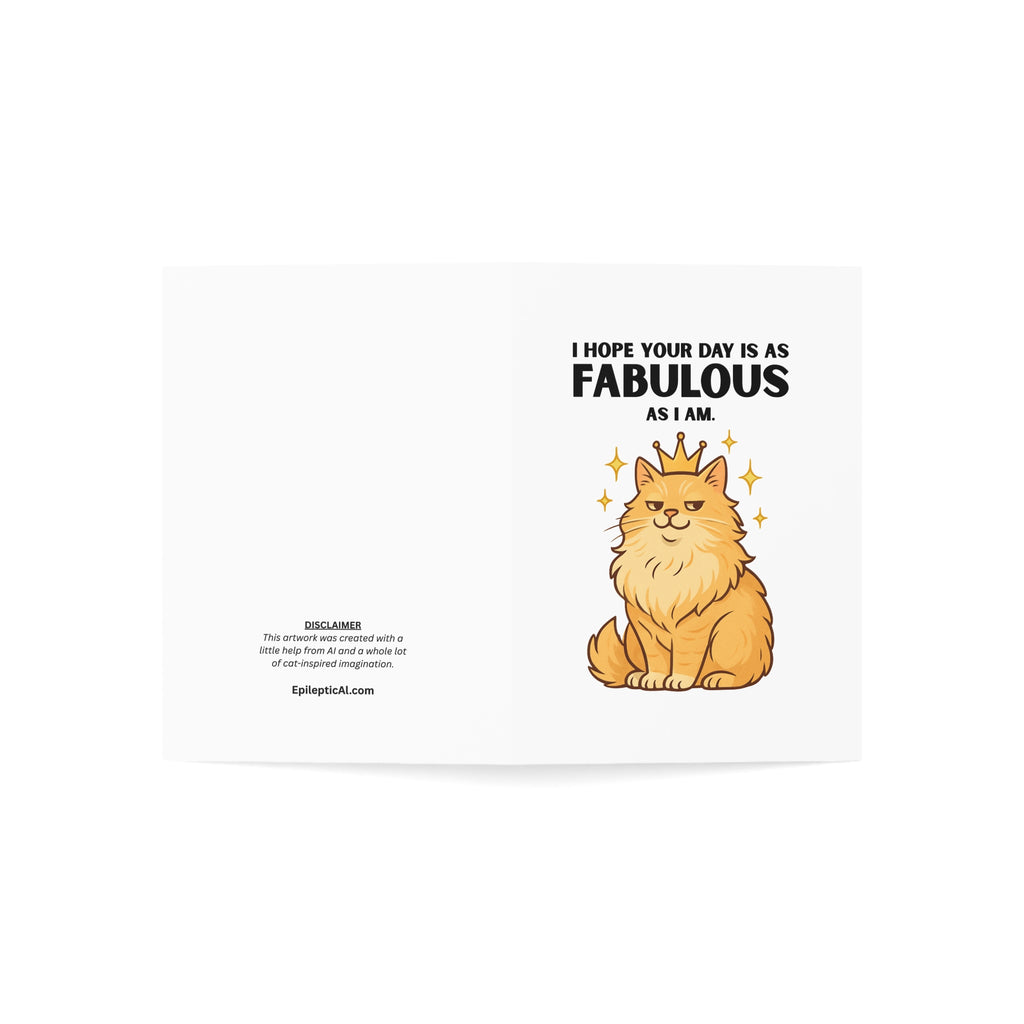 Hope Your Day Is as Fabulous as I Am Greeting Card – 10, 30, 50 pc. sets