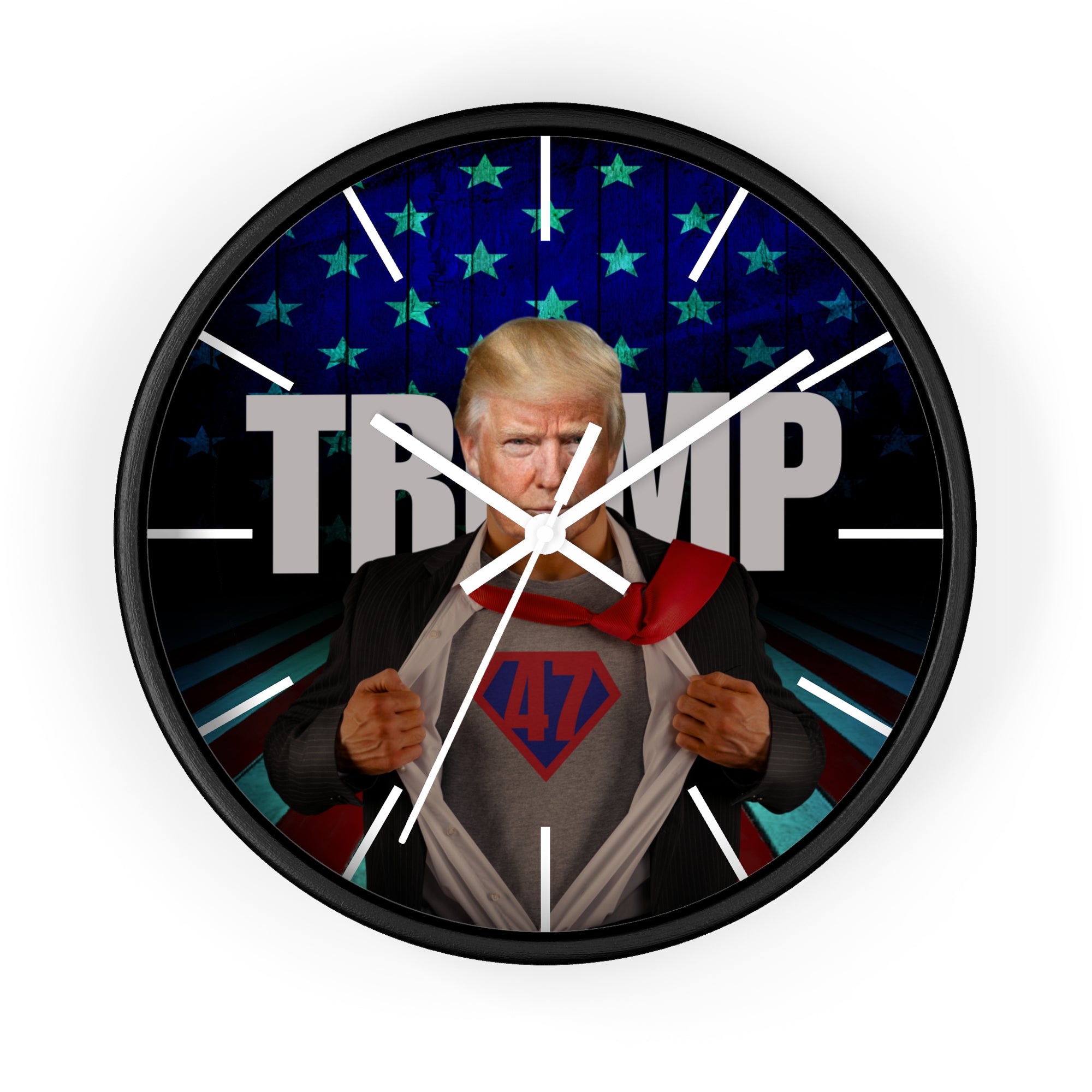 Trump 47 Wall Clock