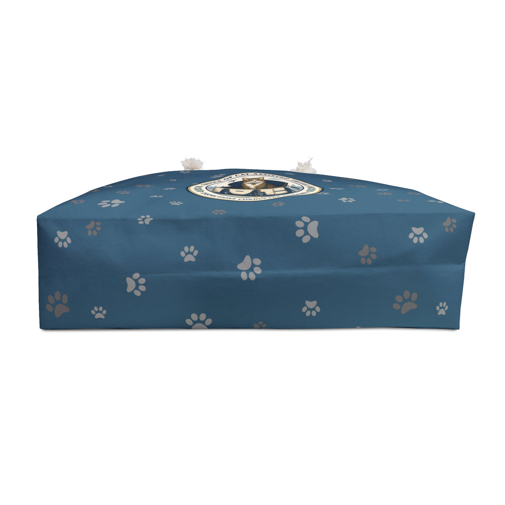 Office of Cat-Assisted Travel Weekender Bag | Cat Lover Travel Tote