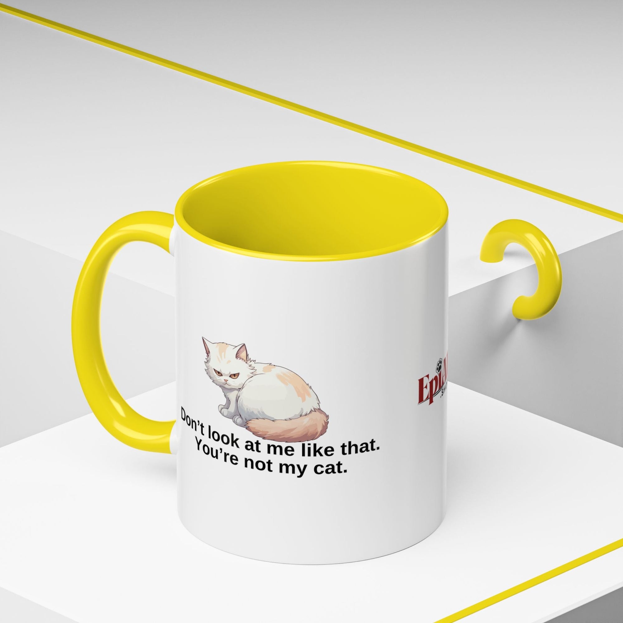 Humorous Cat Lover's Coffee Mug - 11/15oz Accent Mug Printify