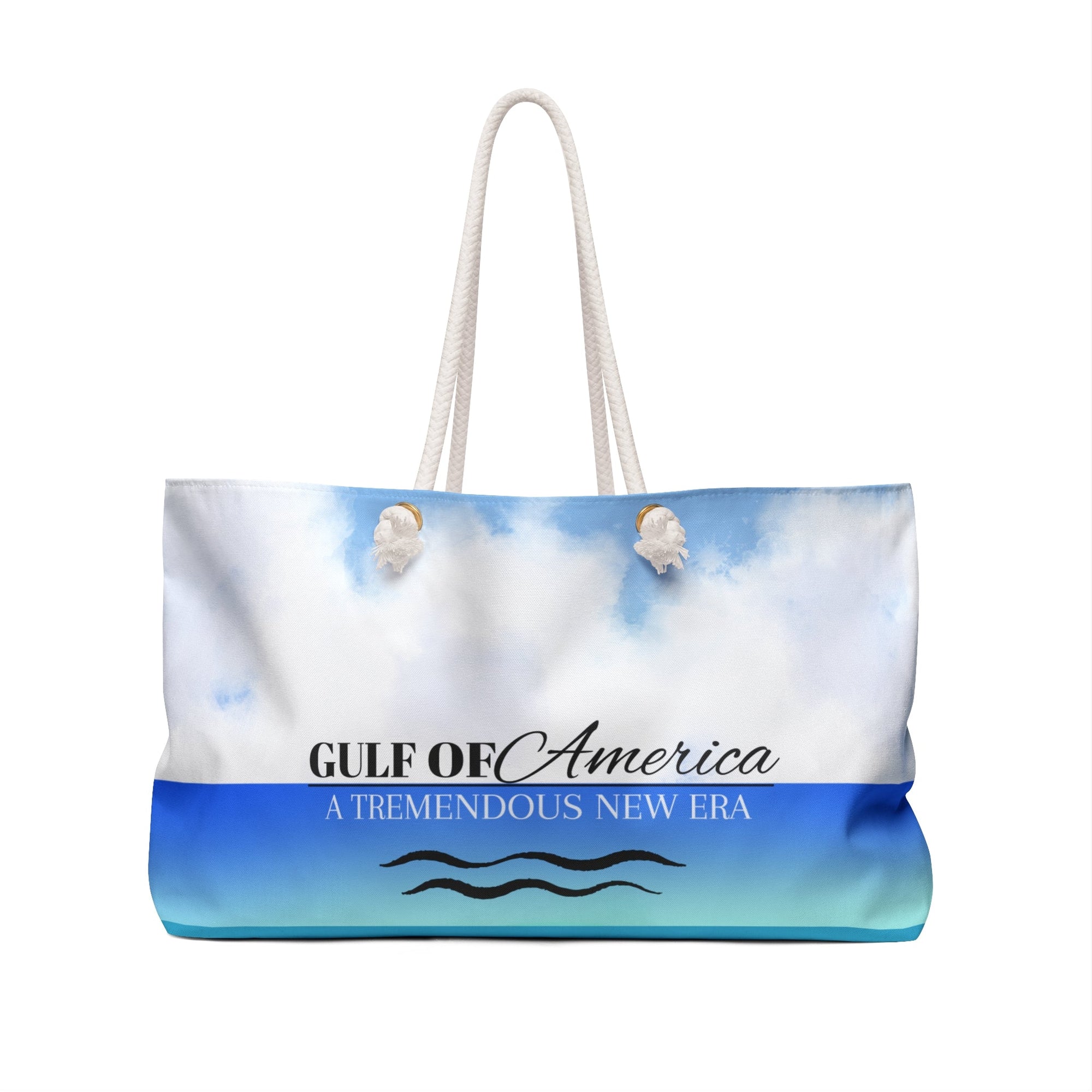 Gulf of America Weekender Bag for Beach Lovers Printify