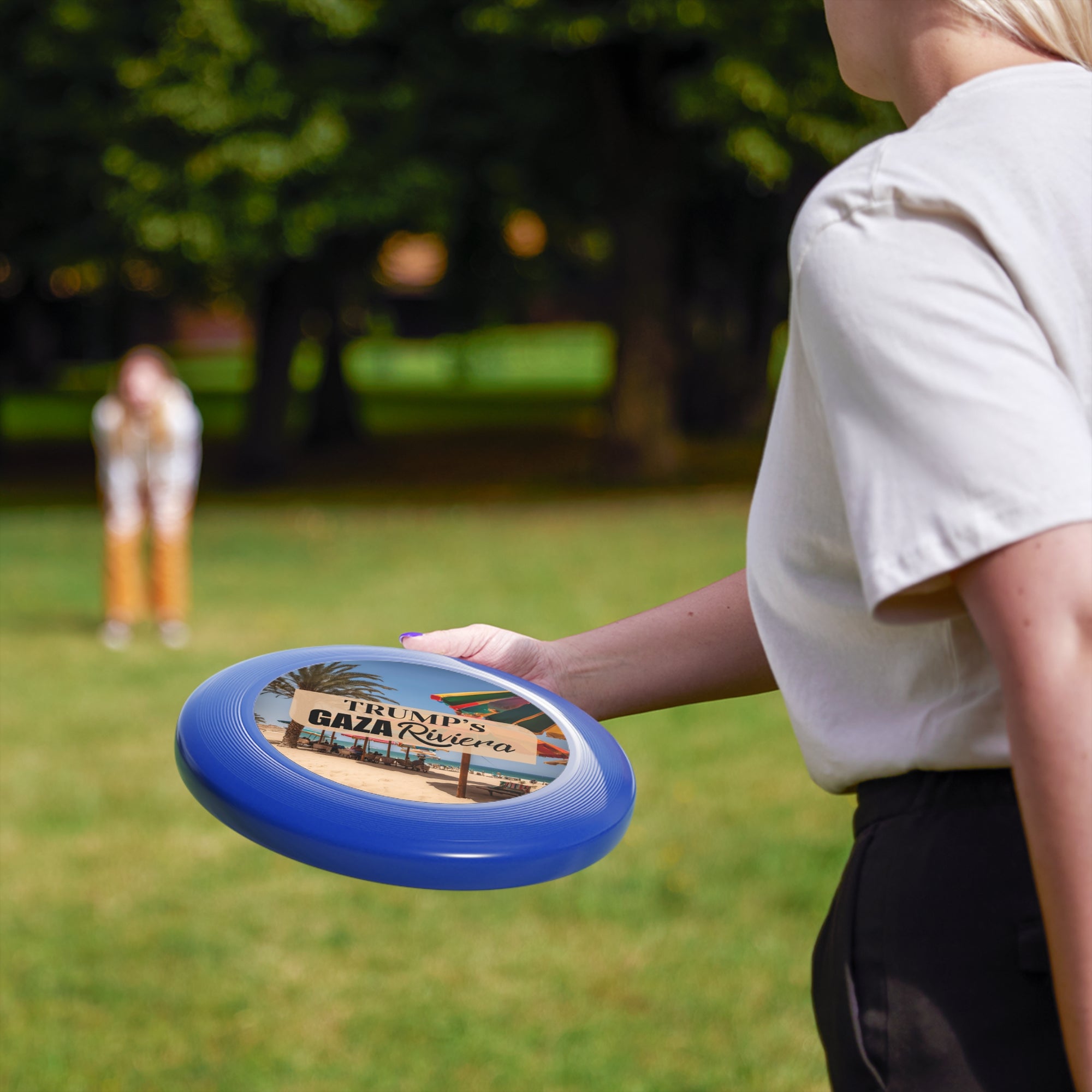 Trump's Gaza Riviera Wham-O Frisbee