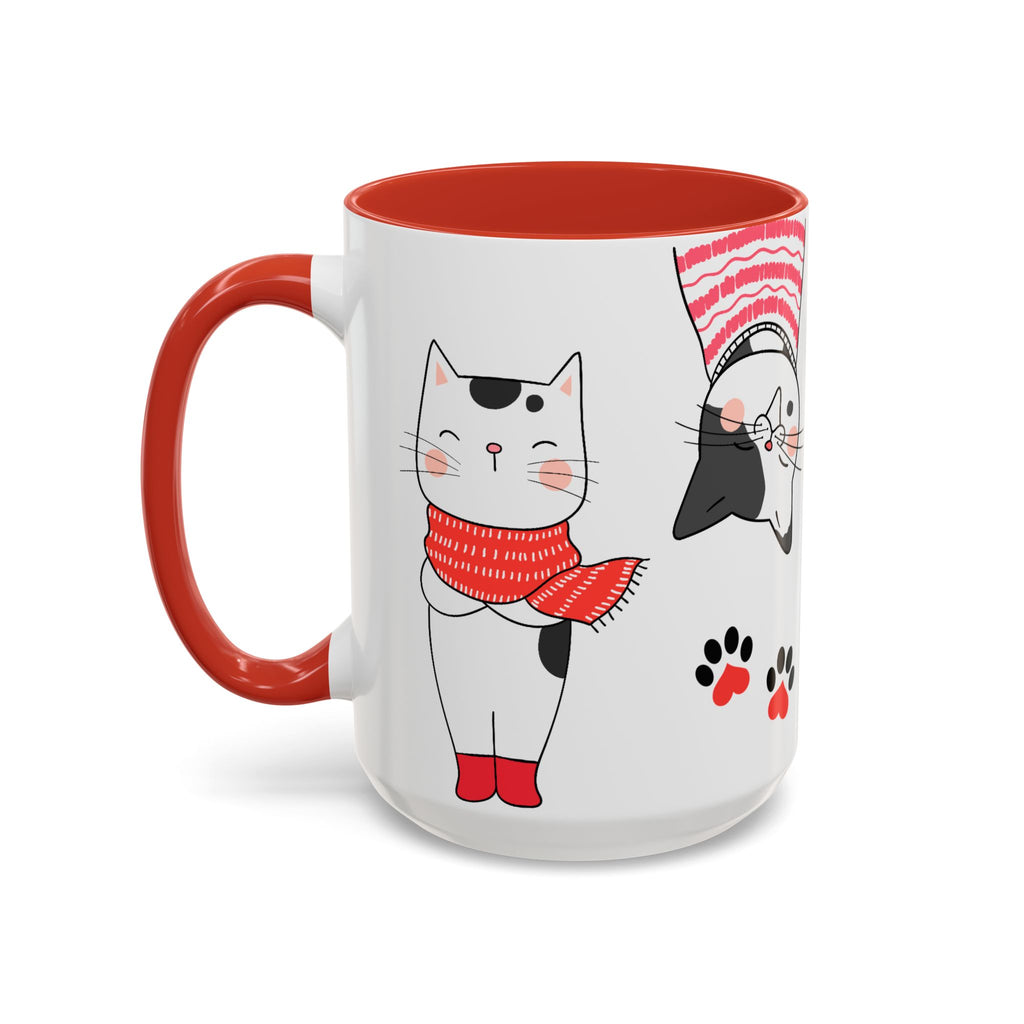 Cute Chilly Cats Coffee Mug