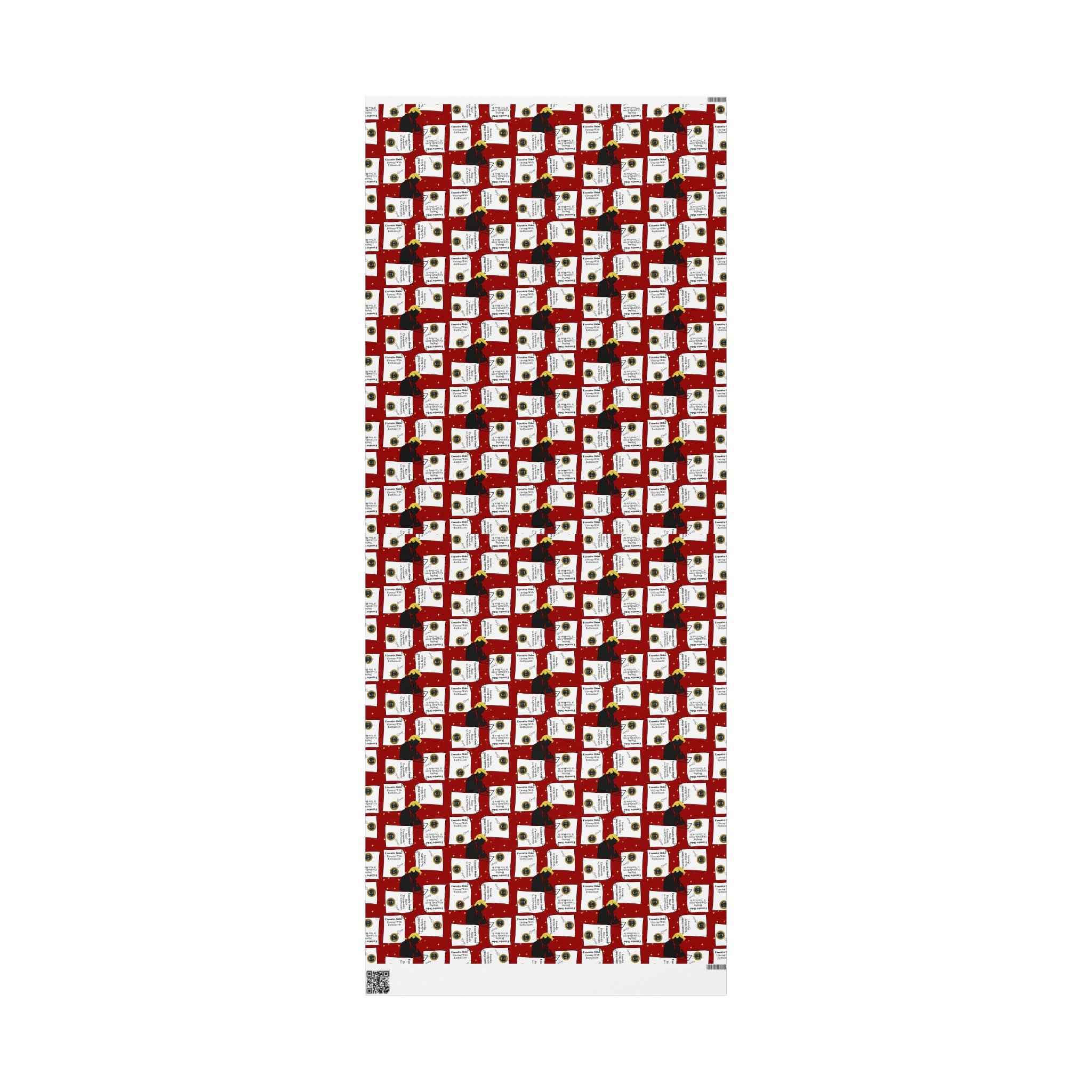 Executive Orders Gift Wrap – Political Parody Edition