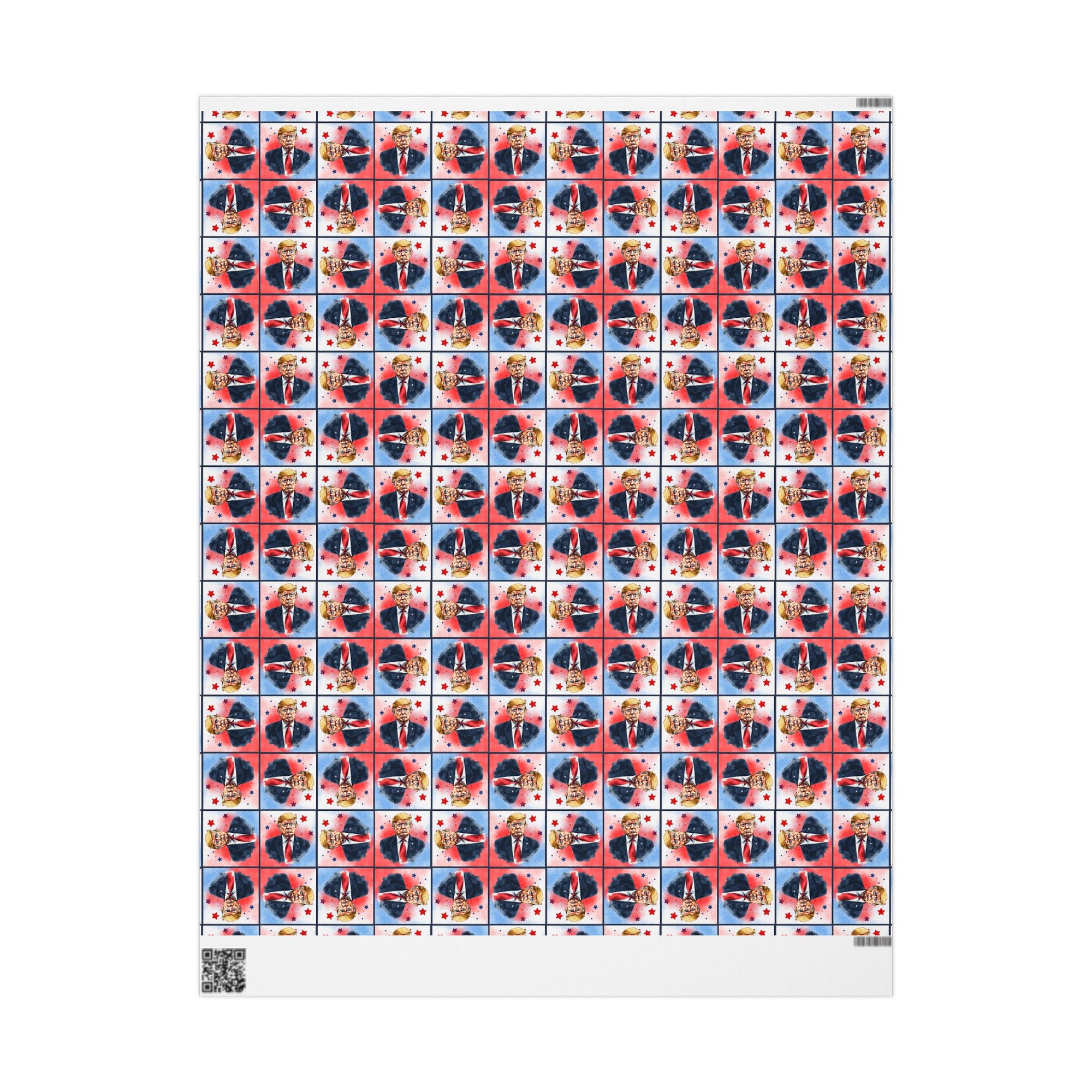 Stars & Trump Wrapping Paper, All Purpose