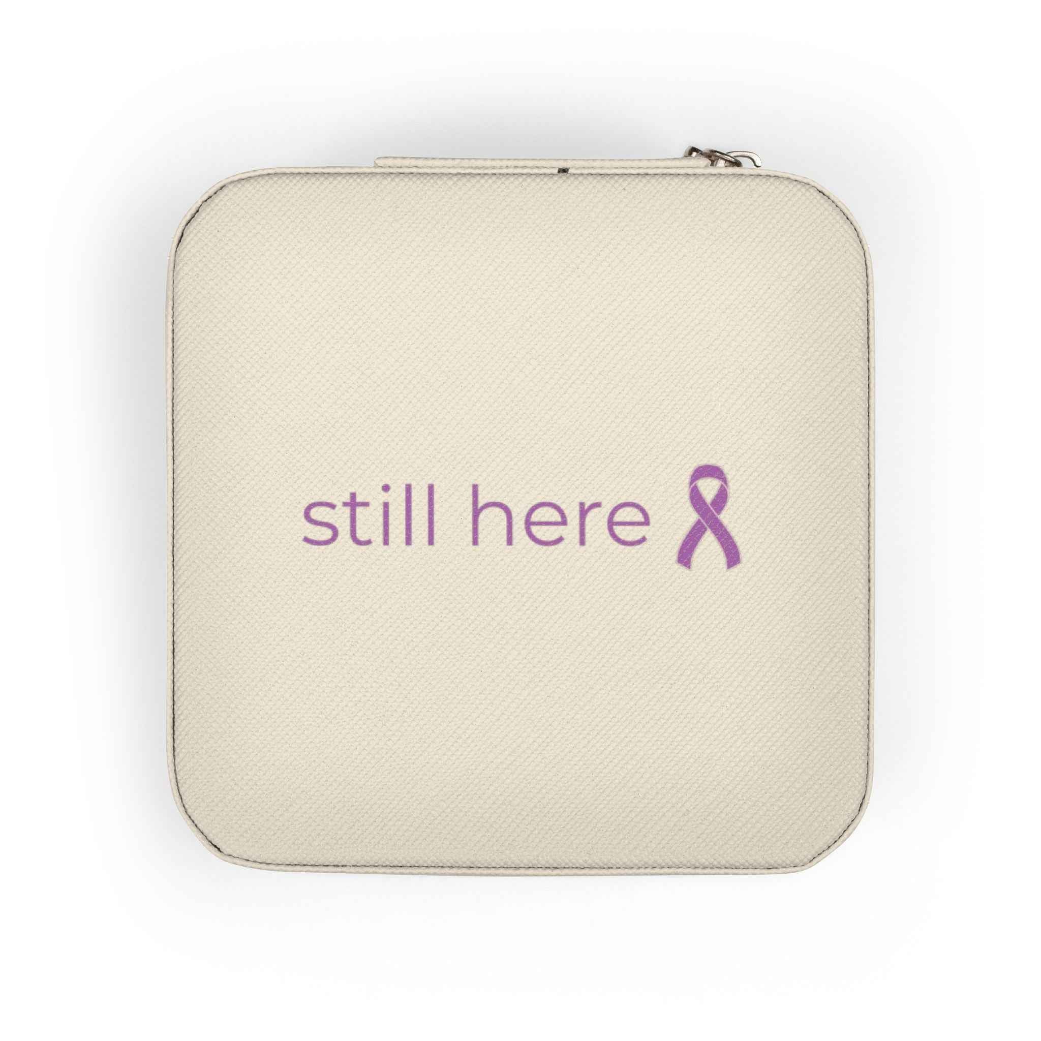 Still Here Jewelry Travel Case – Compact Blush Organizer