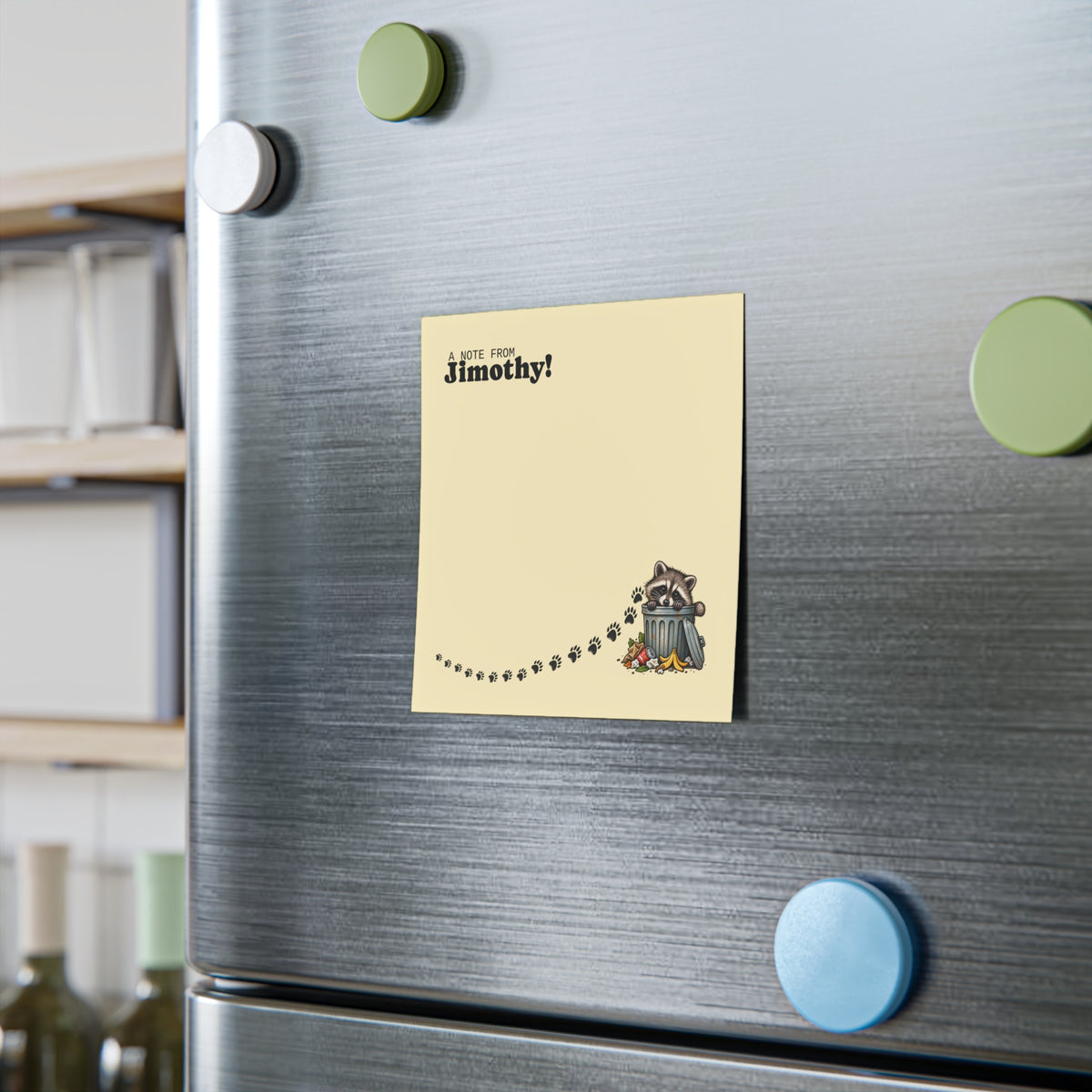 A Note From Jimothy Raccoon Post-it® Notes