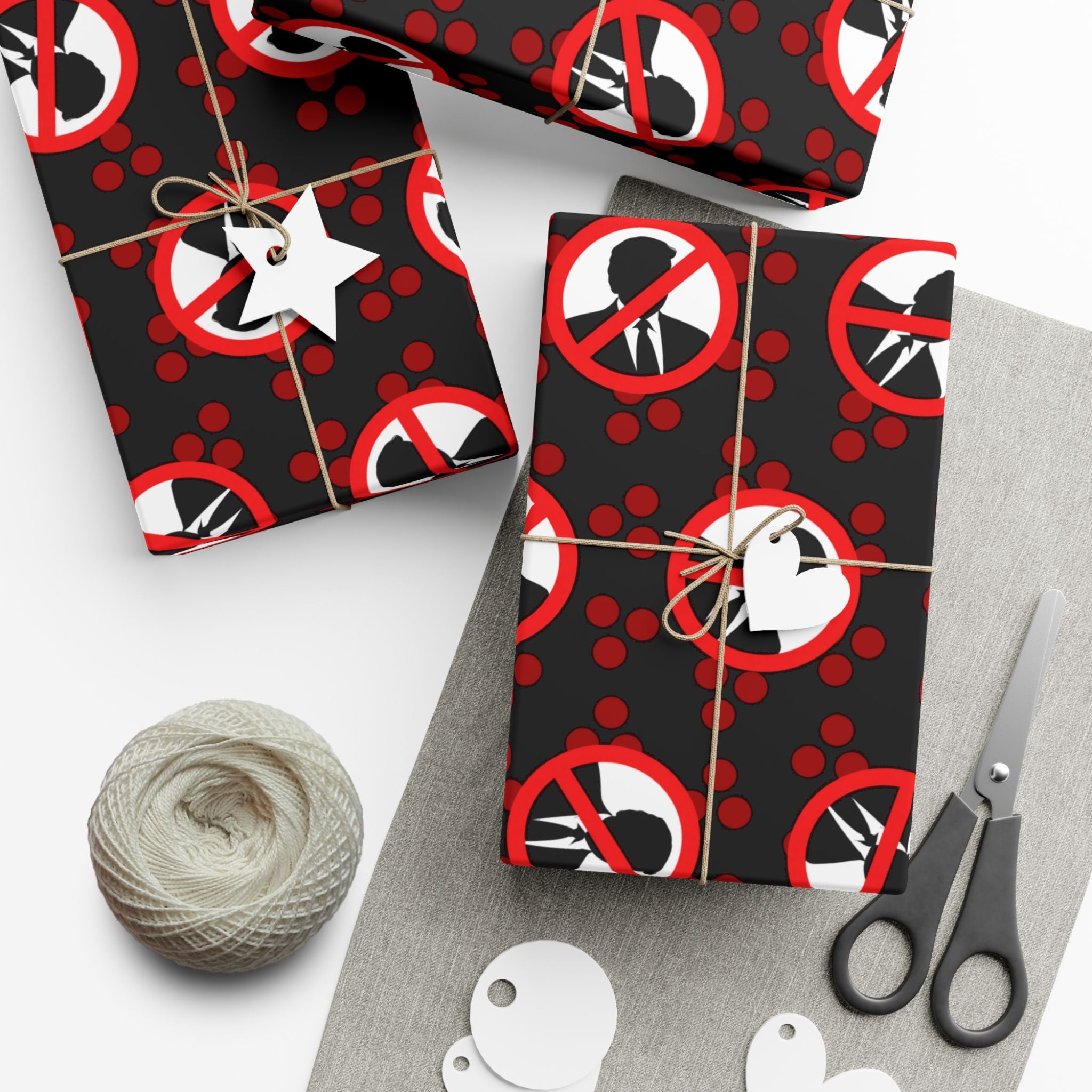 “Absolutely Not” Novelty Gift Wrap – Loud Opinions, Quiet Packaging