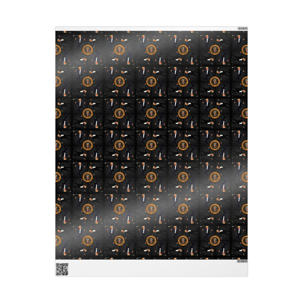Dancing President Wrapping Paper