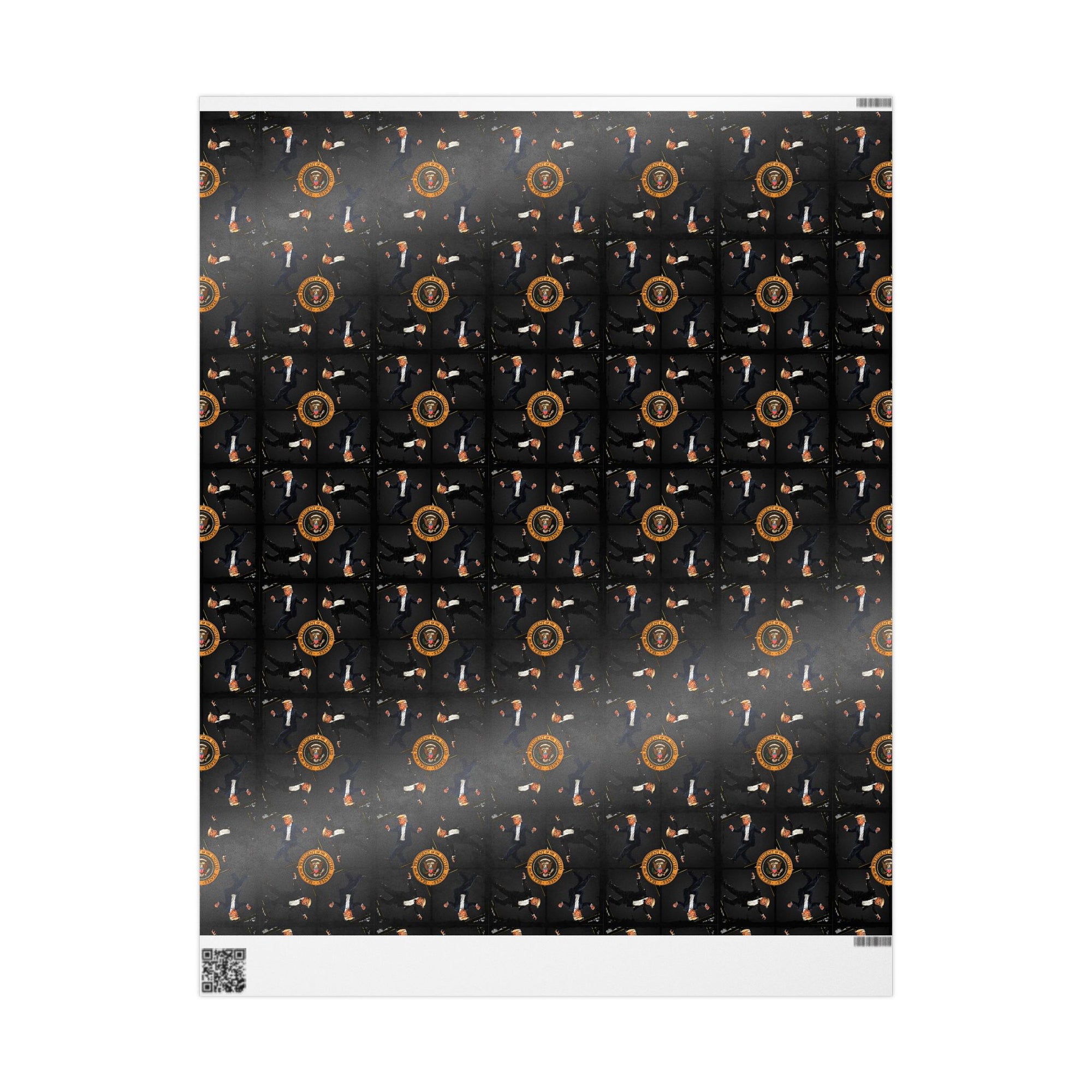 Dancing President Wrapping Paper