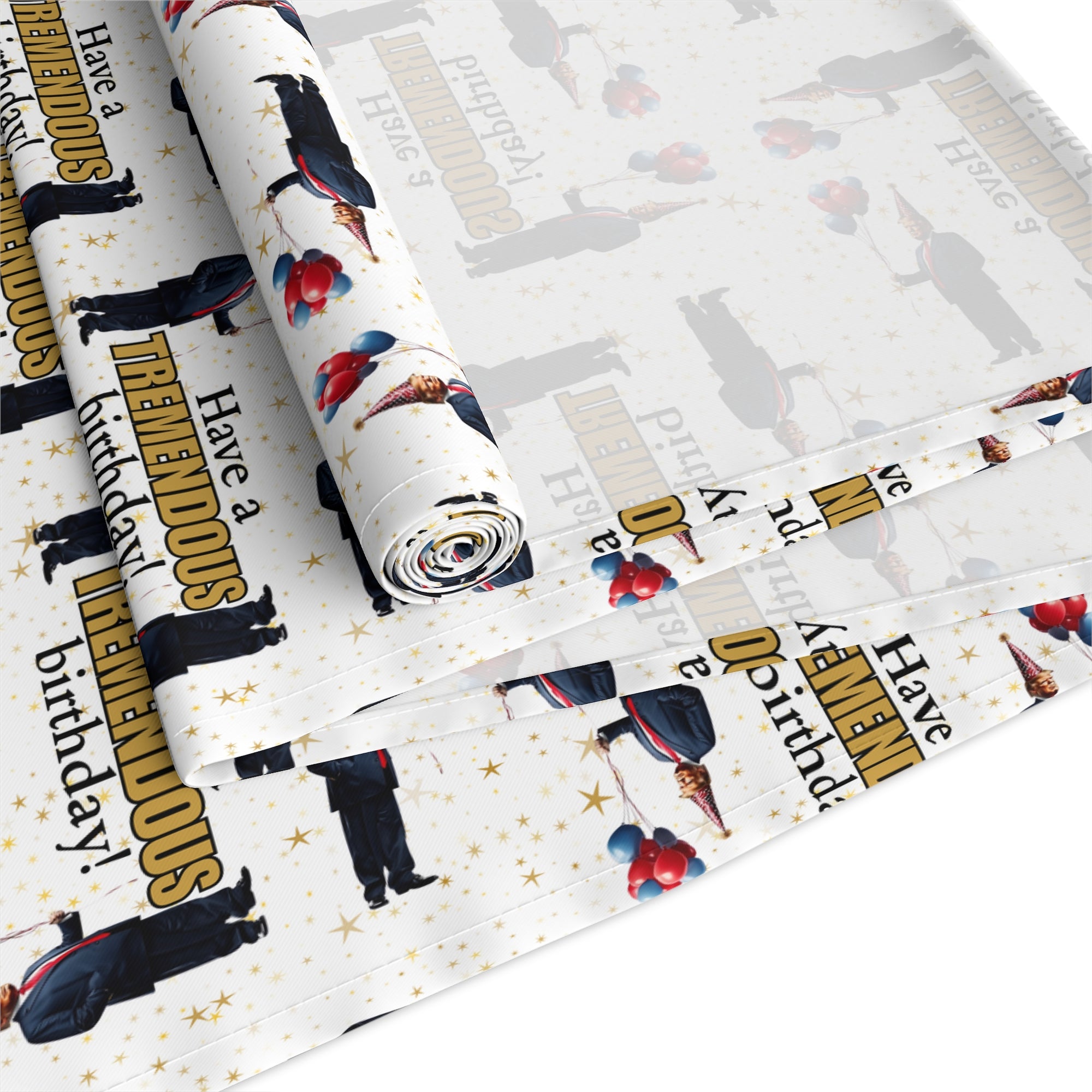 Tremendous Trump Birthday Table Runner