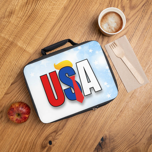 Patriotic Lunch Bag - USA Design Printify