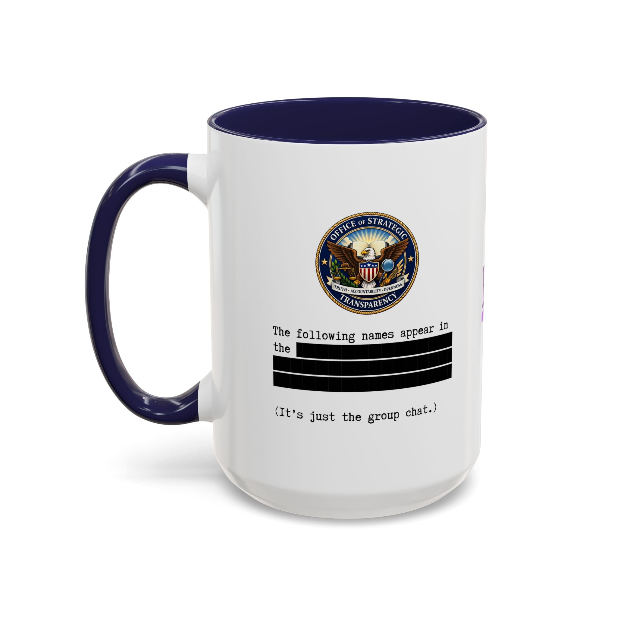 Unsealed Documents Coffee Mug – Redacted Files Political Satire Mug