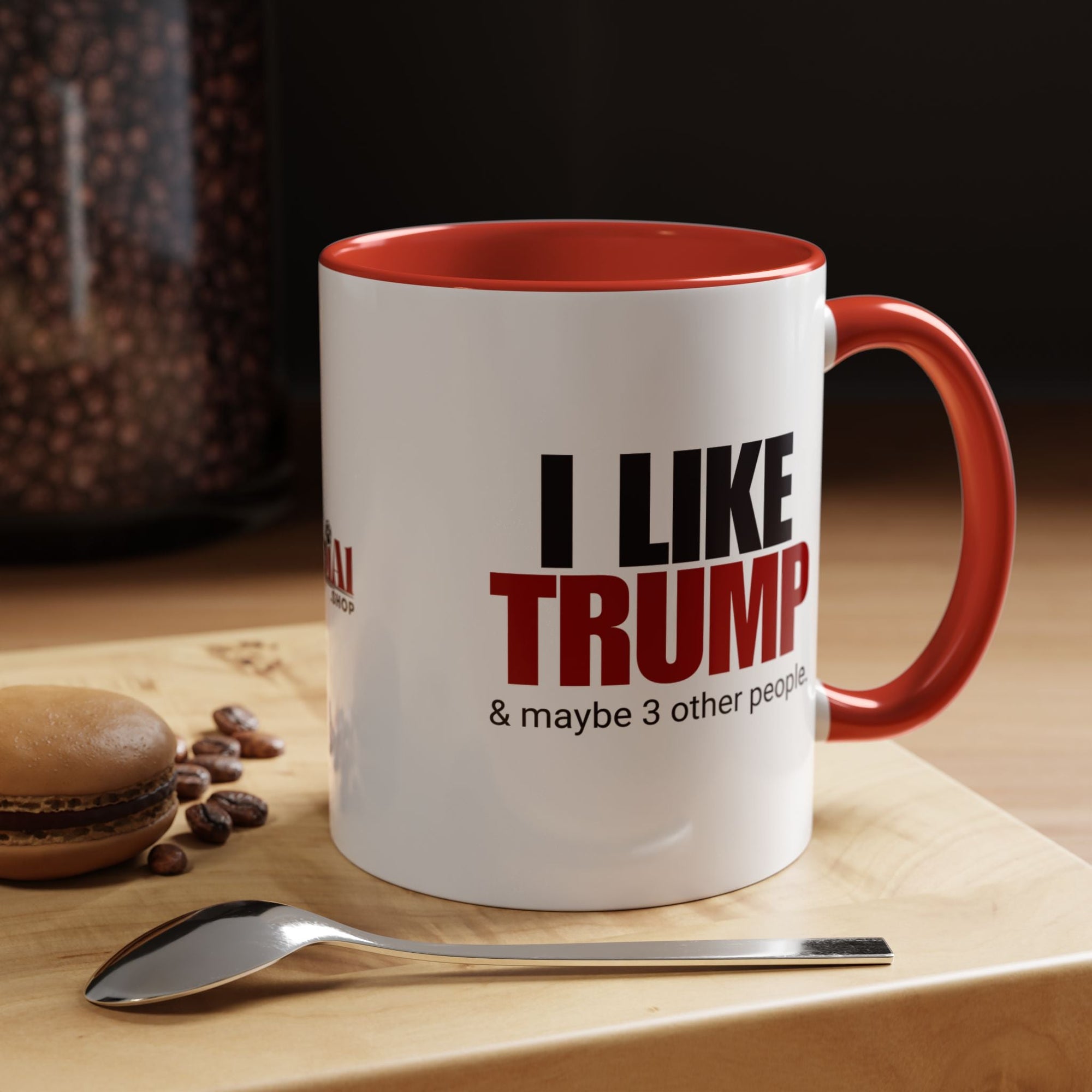 I Like Trump Accent Coffee Mug - 11oz & 15oz | Fun Political Gift for Fans Printify