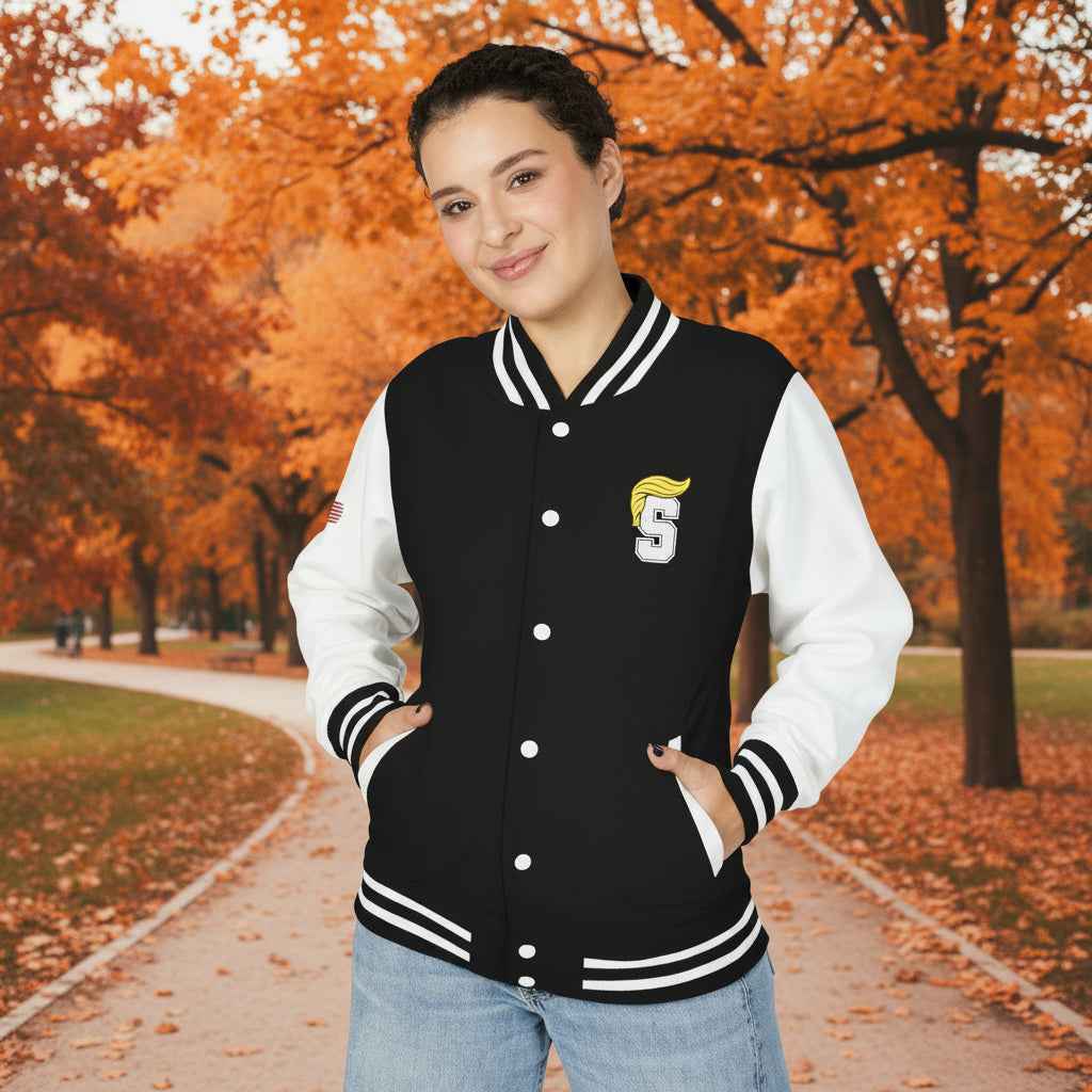 All American Swoop Team Letterman Jacket – Varsity Parody Edition
