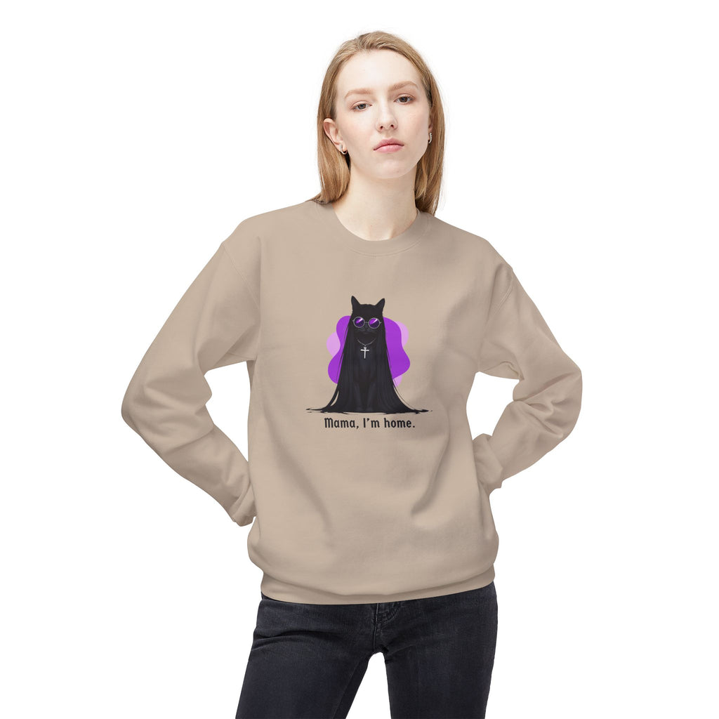 Mama I'm Home Ozzy Cat Sweatshirt