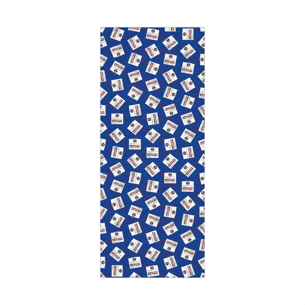 Classified Documents All-Occasion Gift Wrap – Redacted Files Political Satire Wrapping Paper