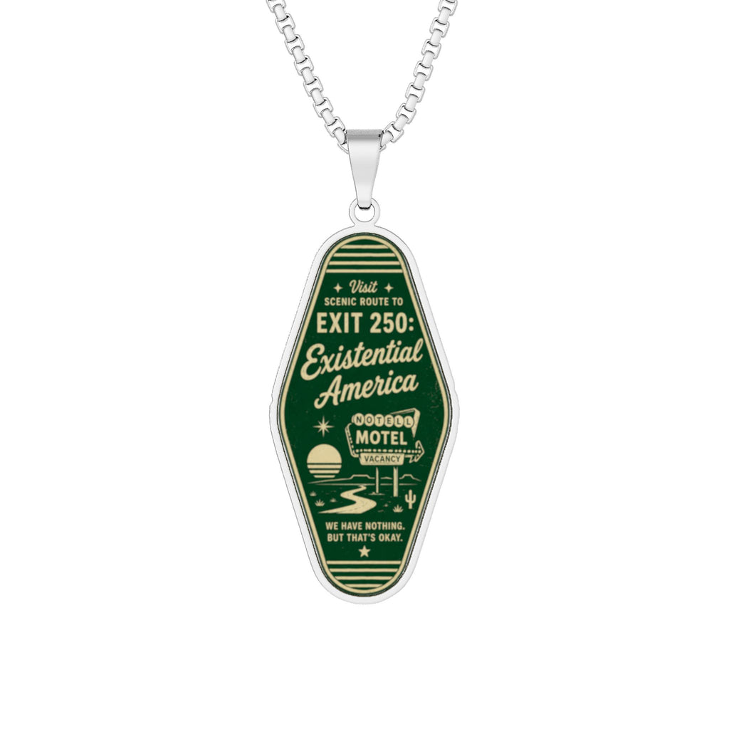 Exit 250: Existential America Necklace
