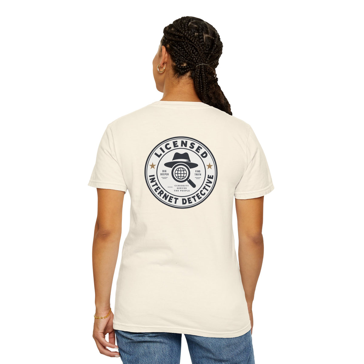 Licensed Internet Detective T-Shirt | Funny Internet Investigator Tee