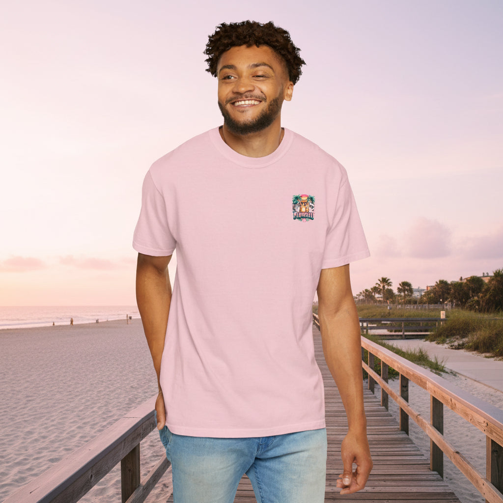 Furreal Cat Sunset Tee | Cool Cats, No Explanation Unisex T-Shirt