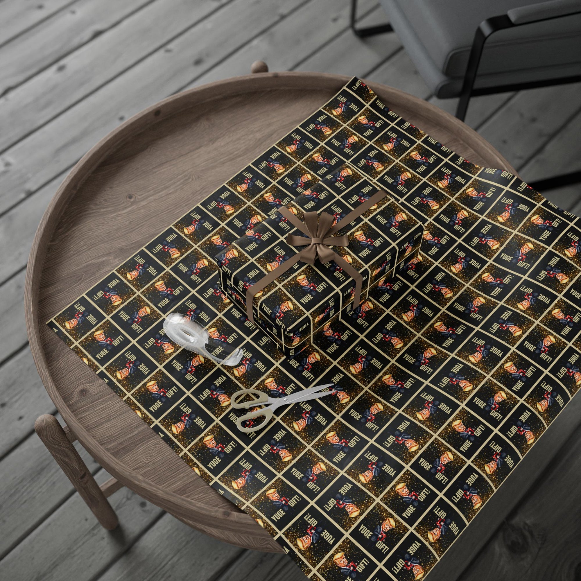 Trump's Yuge Gift All Occasion Wrapping Paper