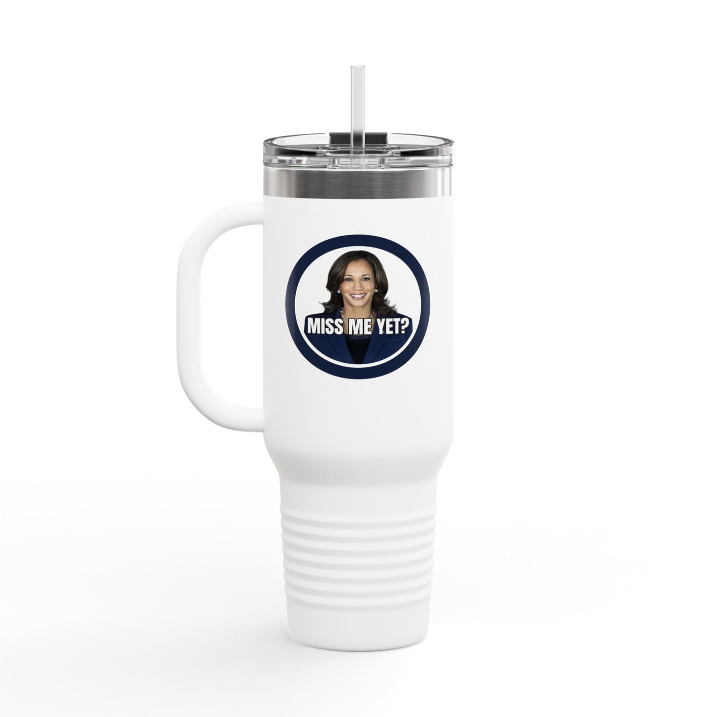 Insulated Travel Mug - 40oz "Miss Me Yet?" - Perfect Gift for Coffee Lovers