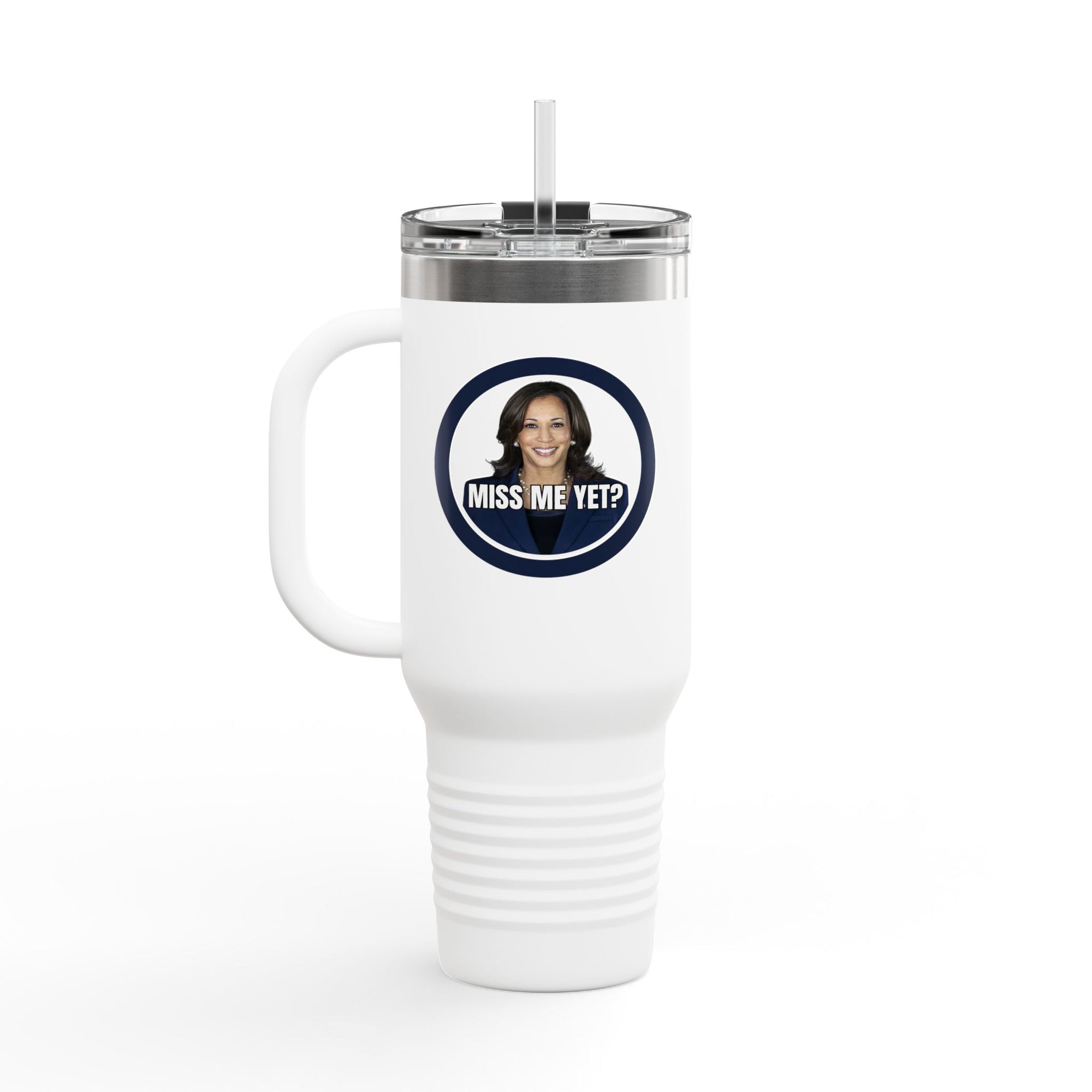 Insulated Travel Mug - 40oz "Miss Me Yet?" - Perfect Gift for Coffee Lovers