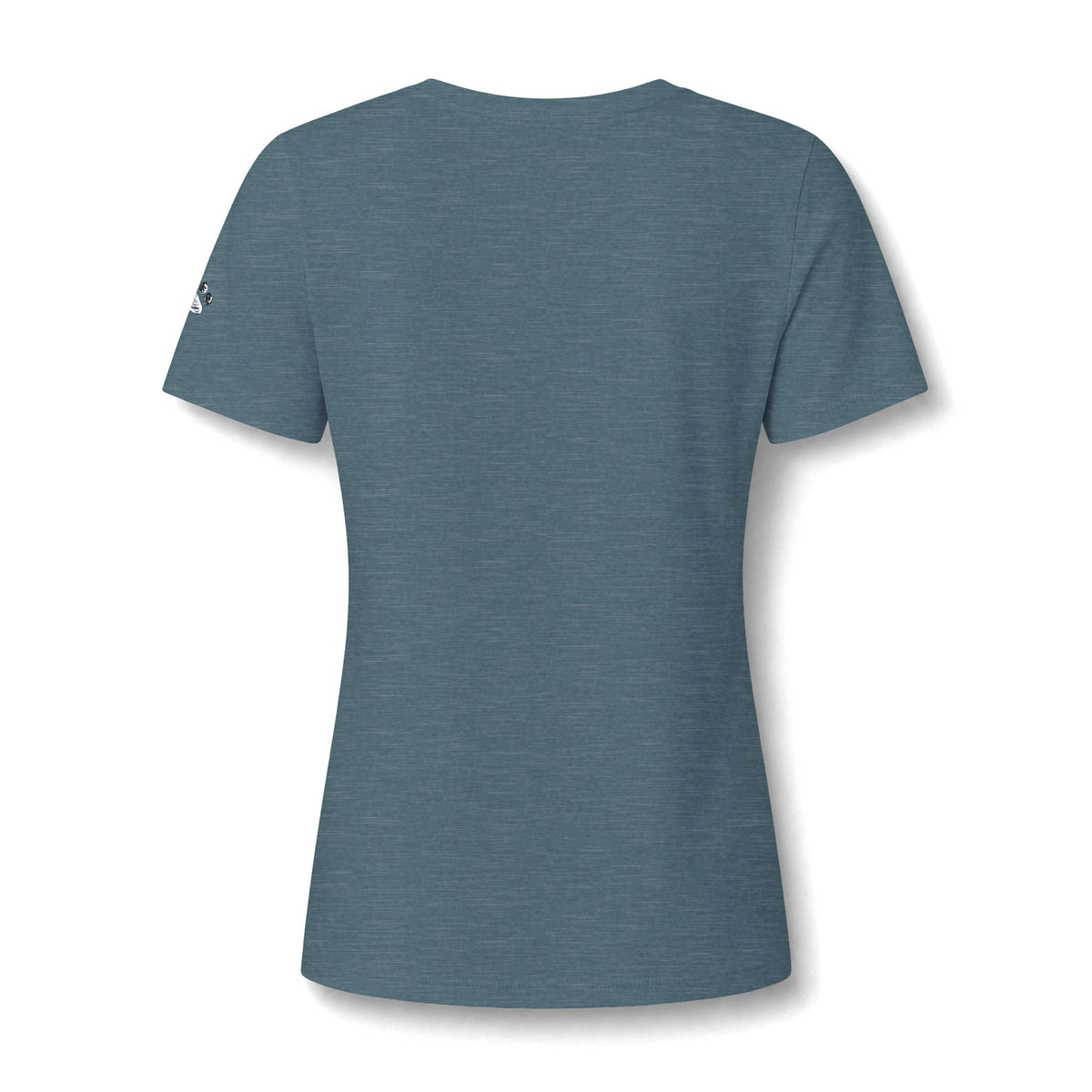 Kitten & Dandelion Women's Relaxed V-Neck T-Shirt | Cat Lover Floral Tee