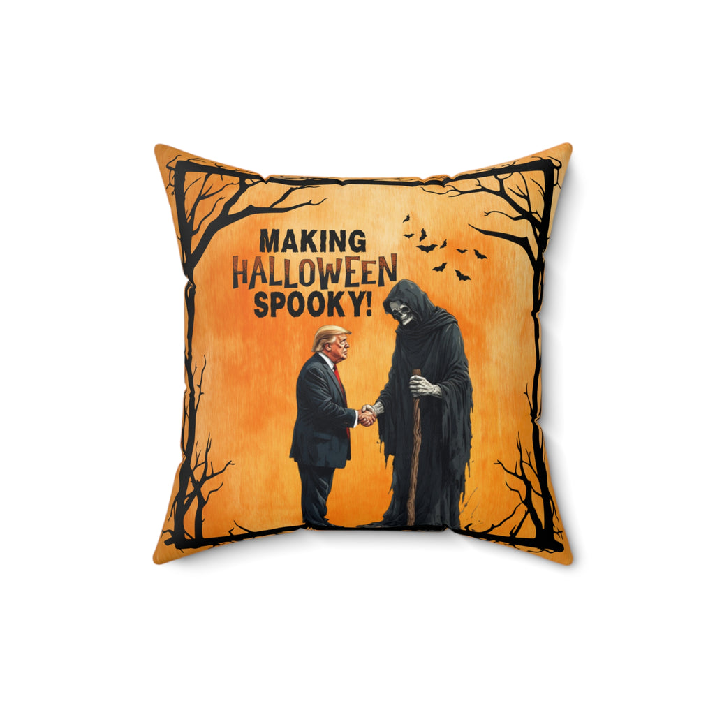 Making Halloween Spooky Decorative Pillow, Home Decor
