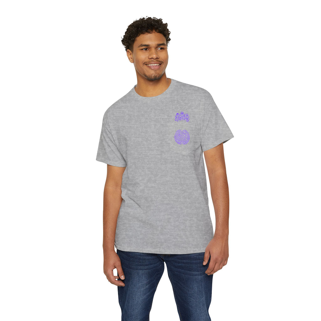 Mind in Bloom Epilepsy Awareness Pocket T-Shirt