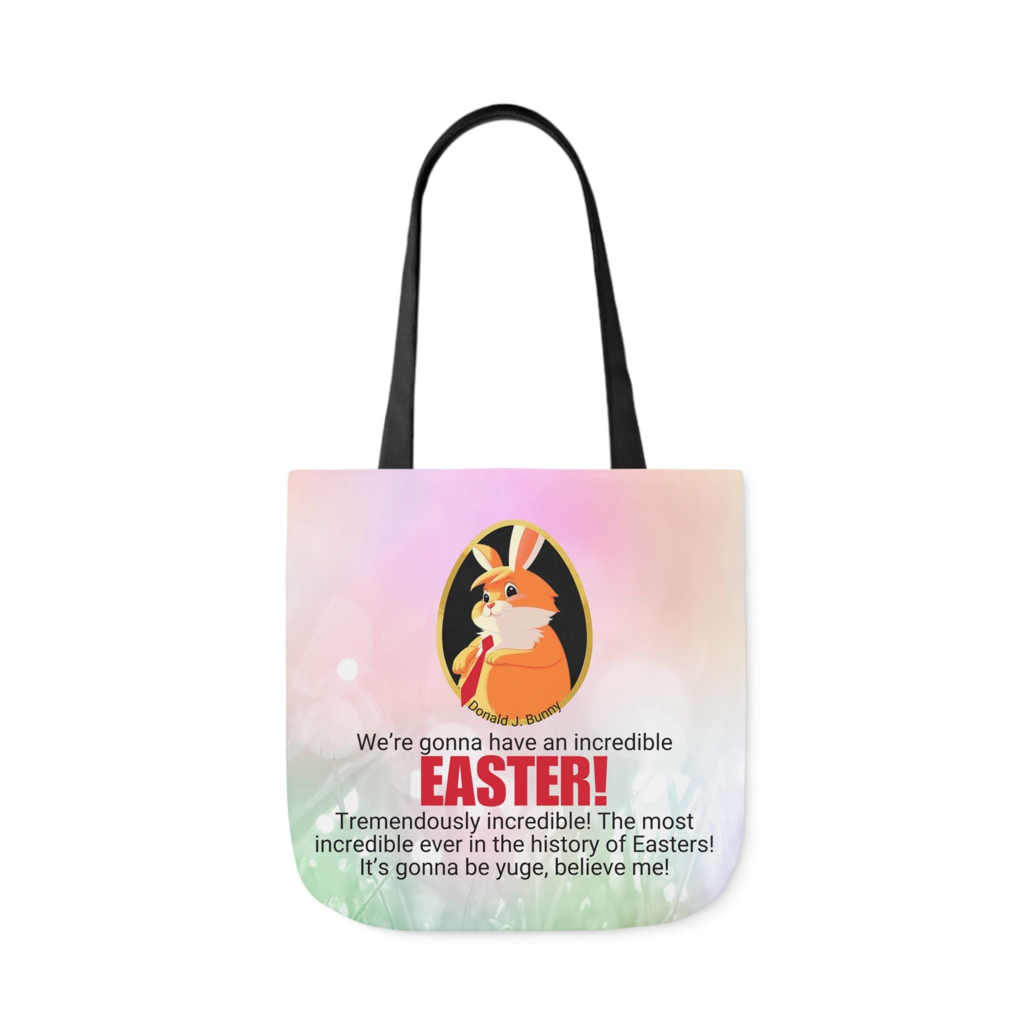 Incredible Easter Canvas Tote Bag - 5-Color Straps Printify