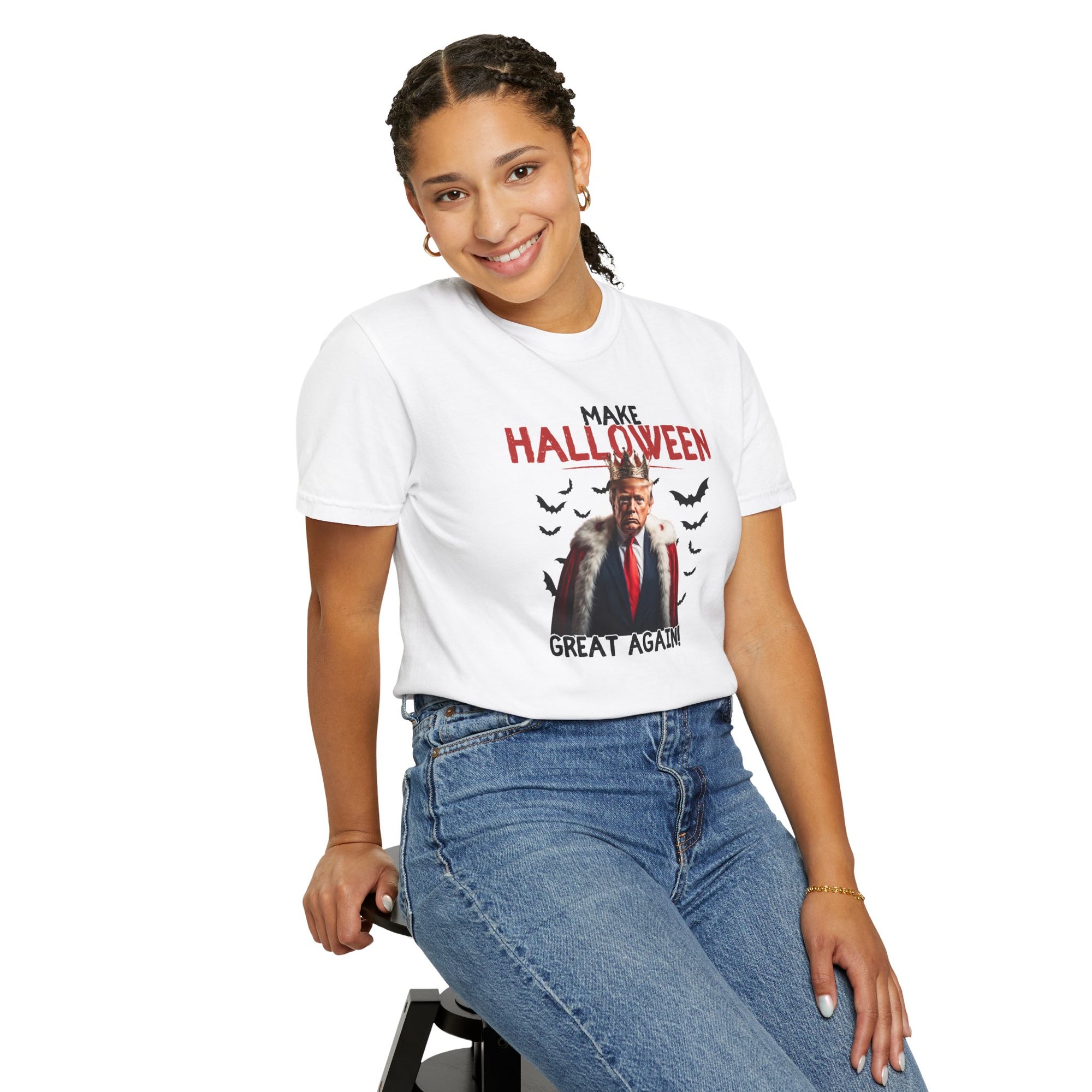 King Trump Halloween Humor T-Shirt