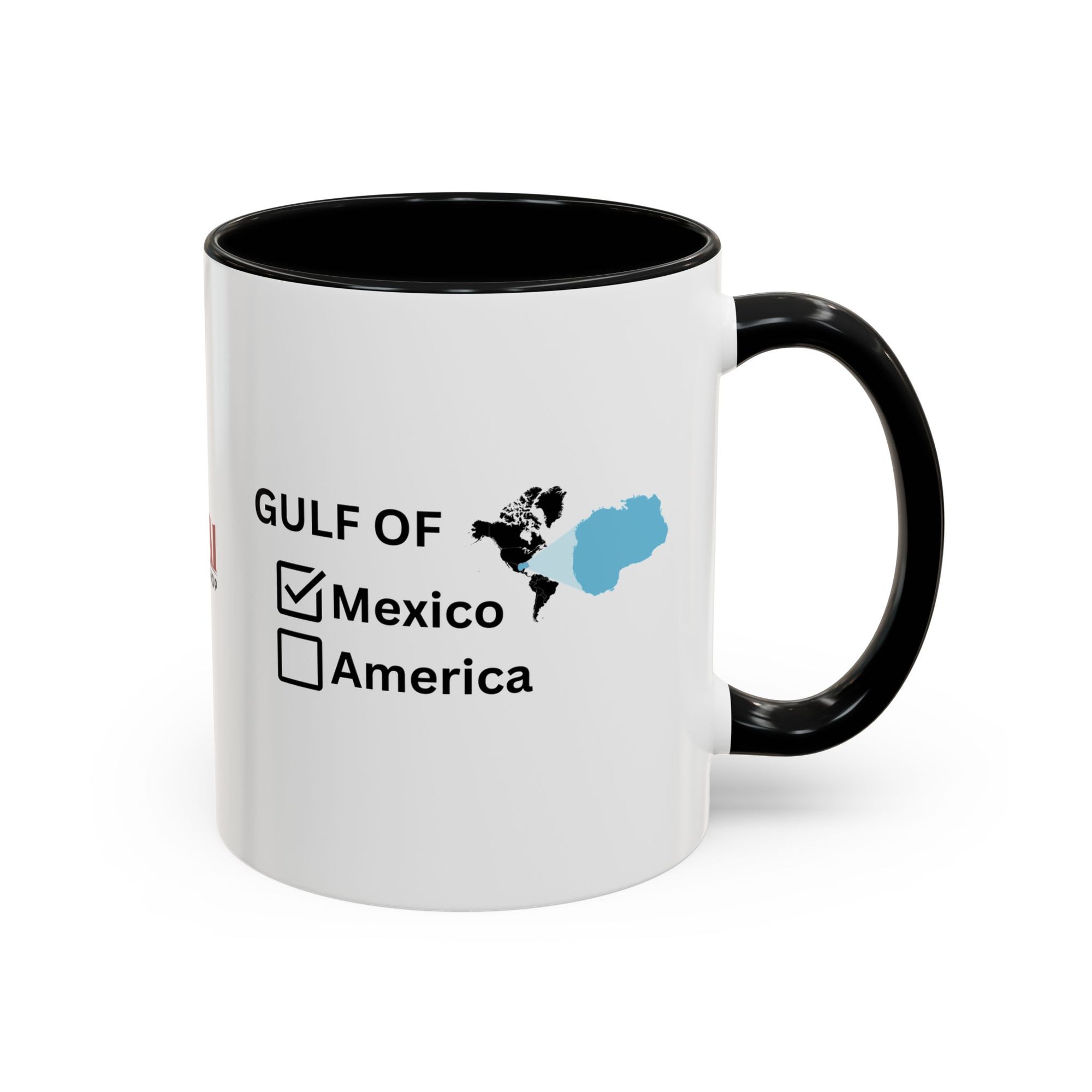 Gulf of Mexico Checkbox Accent Coffee Mug