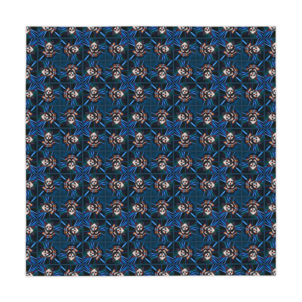 Clown Cat Novelty Tablecloth