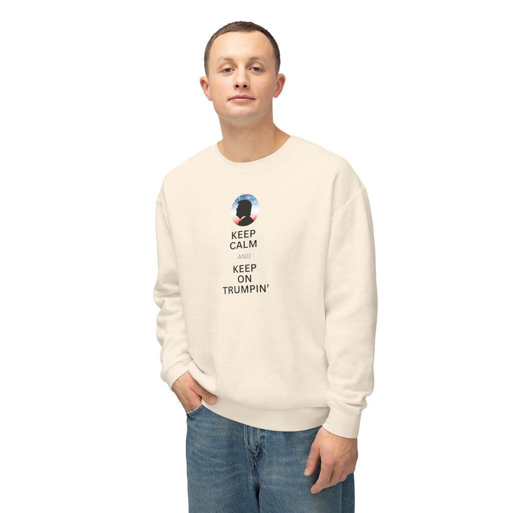 Keep Calm and Keep on Trumpin' Unisex Crewneck Sweatshirt Printify