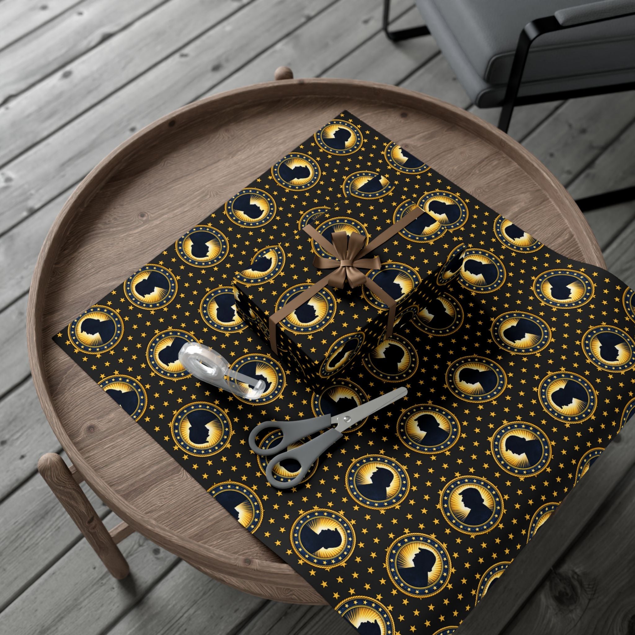 Presidential Seal Pattern Gift Wrap | All-Occasion Wrapping Paper