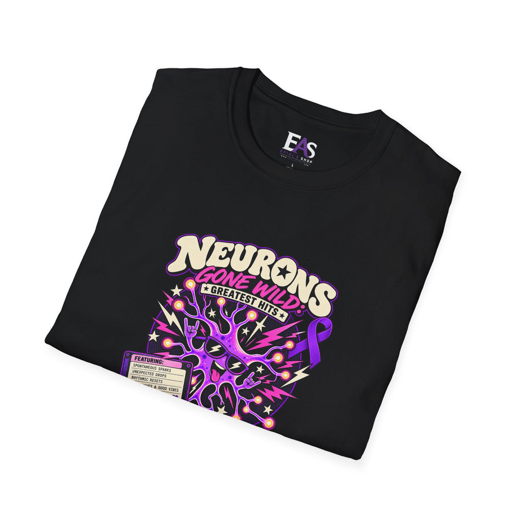 Neurons Gone Wild: Greatest Hits Epilepsy Awareness T-Shirt