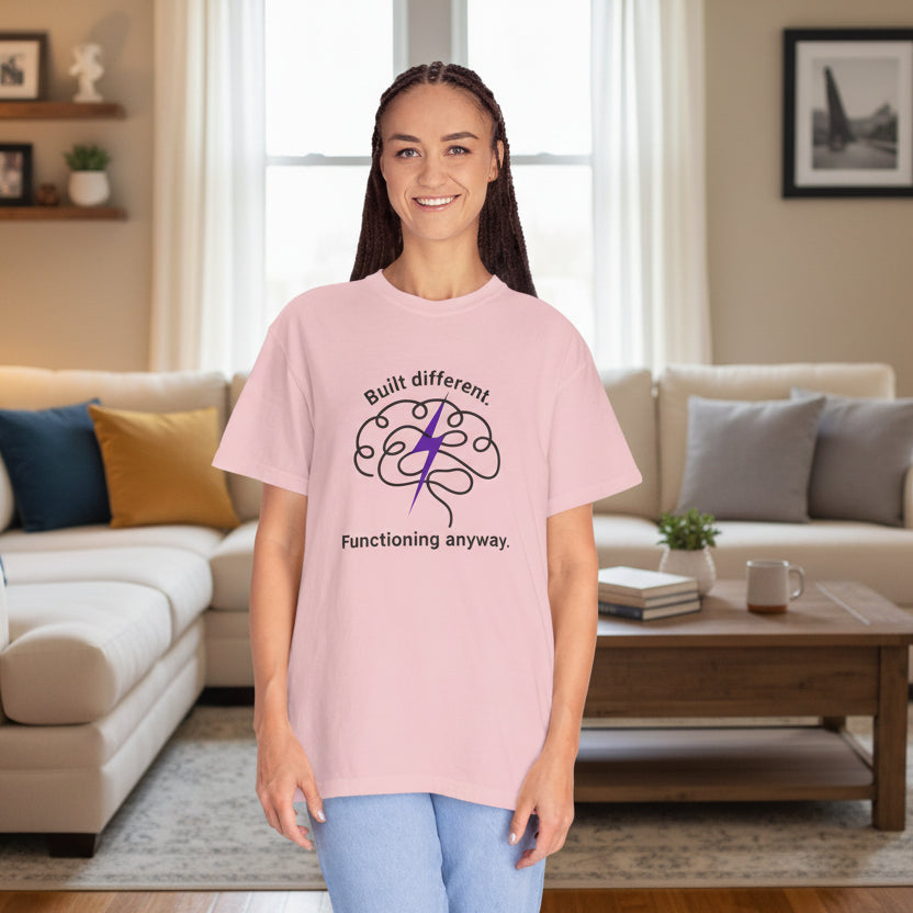 Built Different Premium Unisex Cotton T-Shirt | Soft, Lightweight Everyday Tee