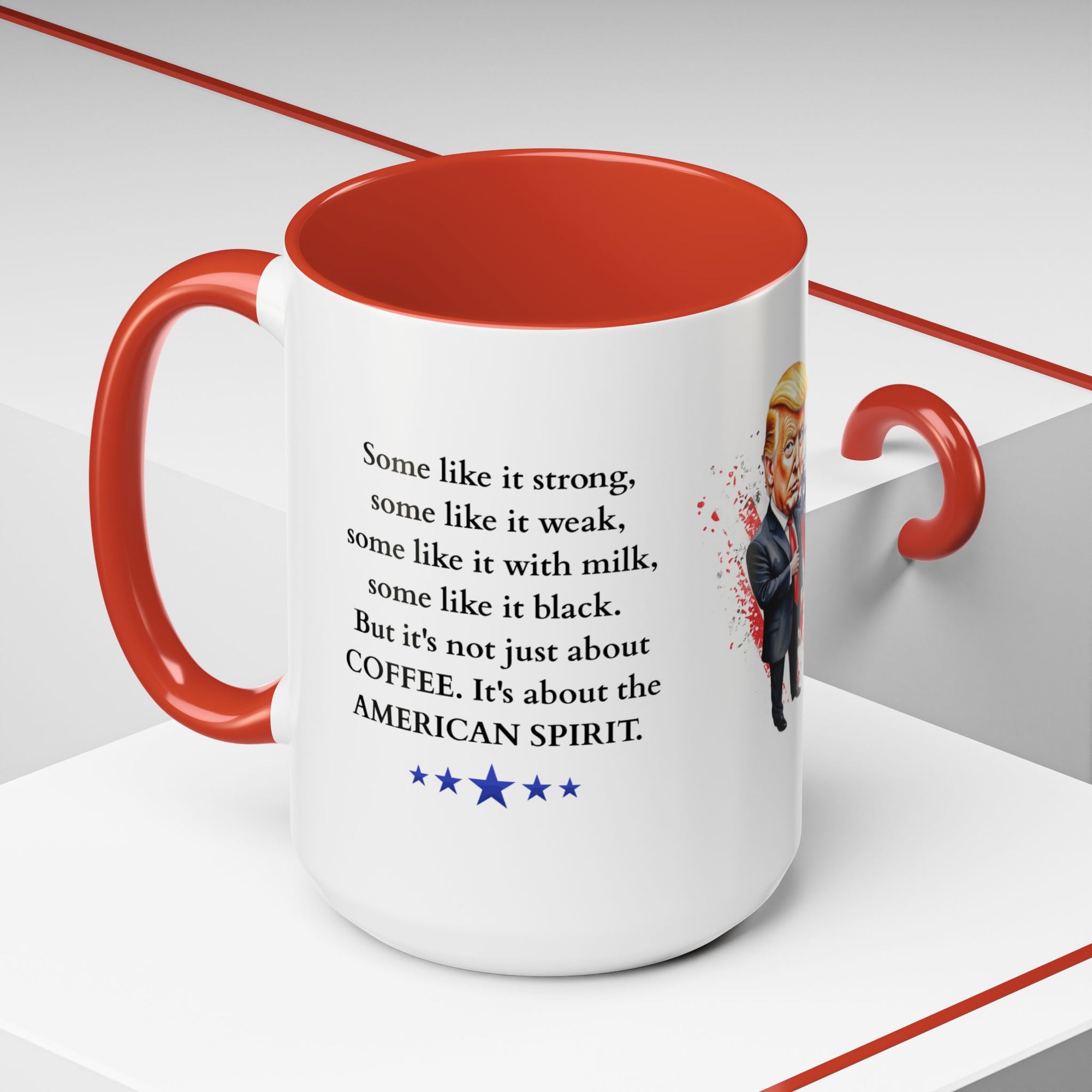 Donald Trump Motivational Coffee Mug: Mocha Inspiration