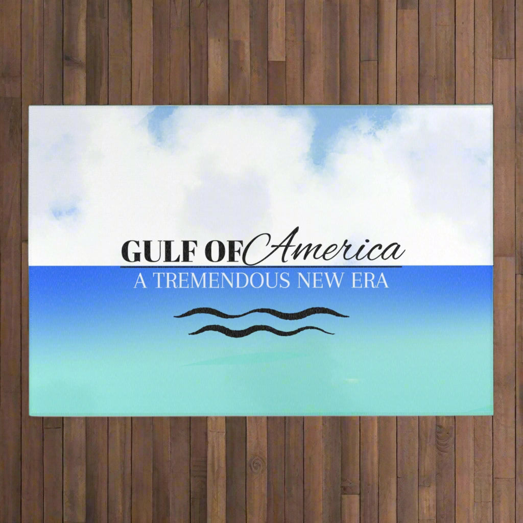 Gulf of America Area Rug - Coastal Decor Printify